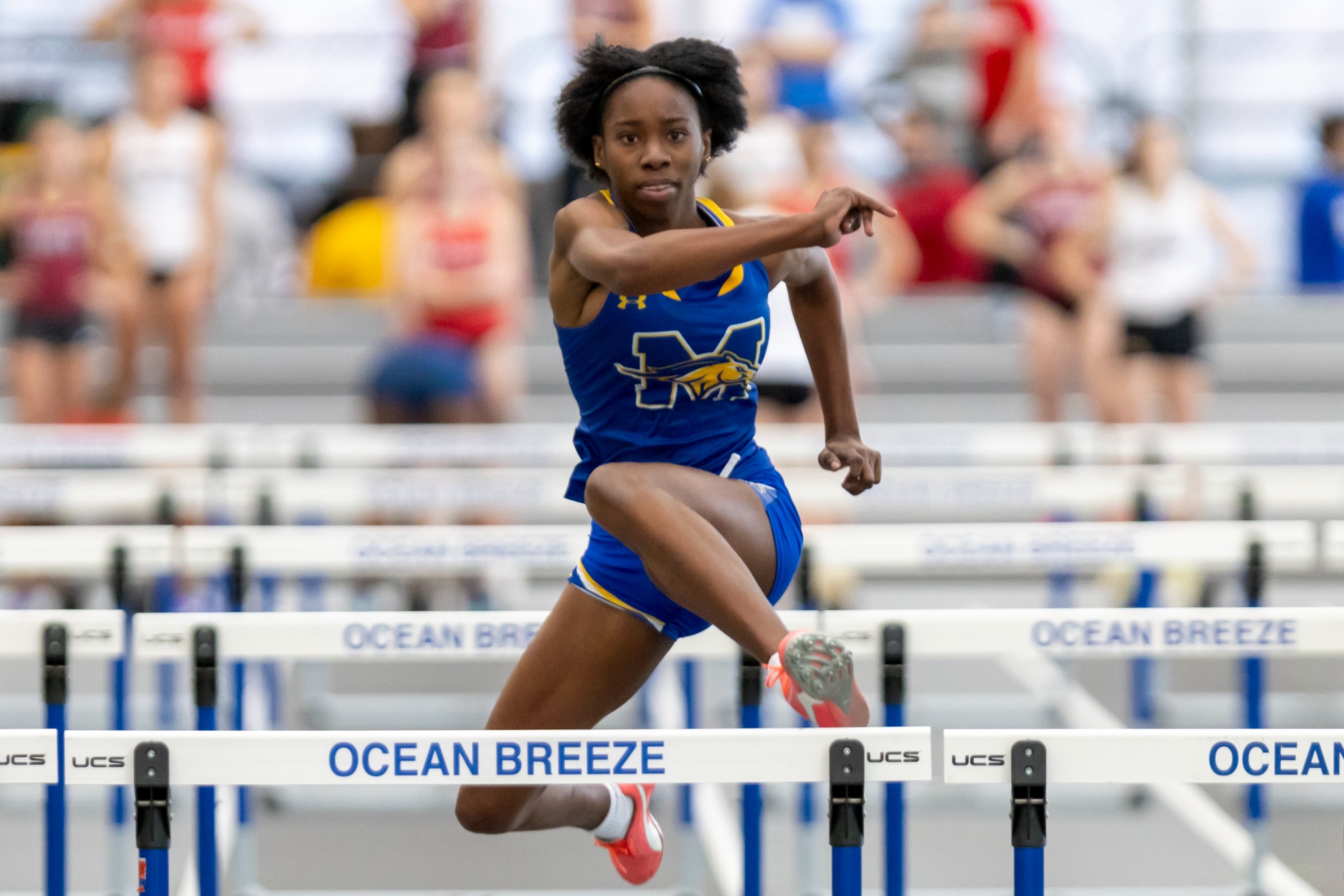 Guerrah Qualifies for 400Meter Hurdles as Mustangs Men’s Track and