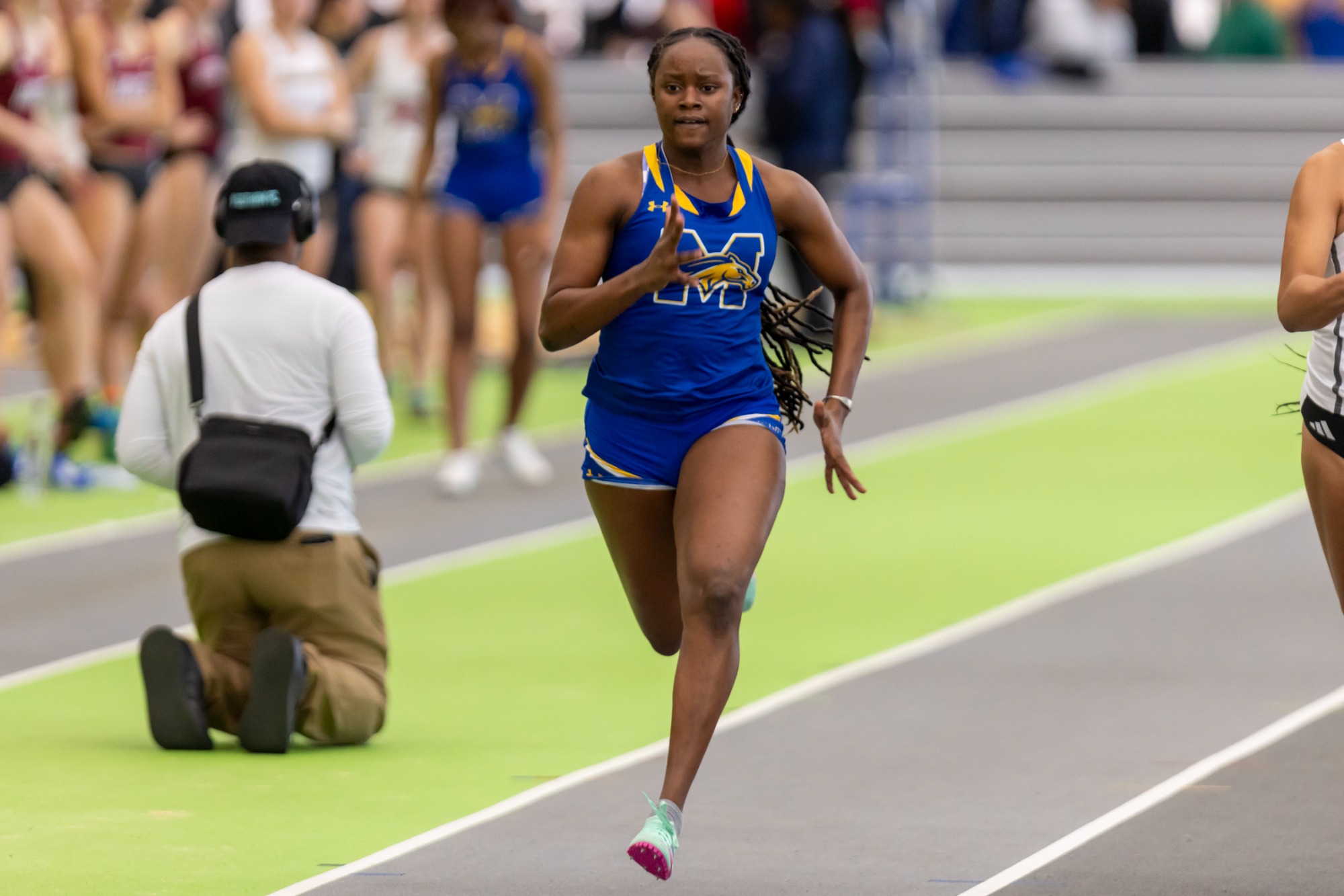Kettia Ambrose Women's Indoor Track and Field Monroe College Athletics