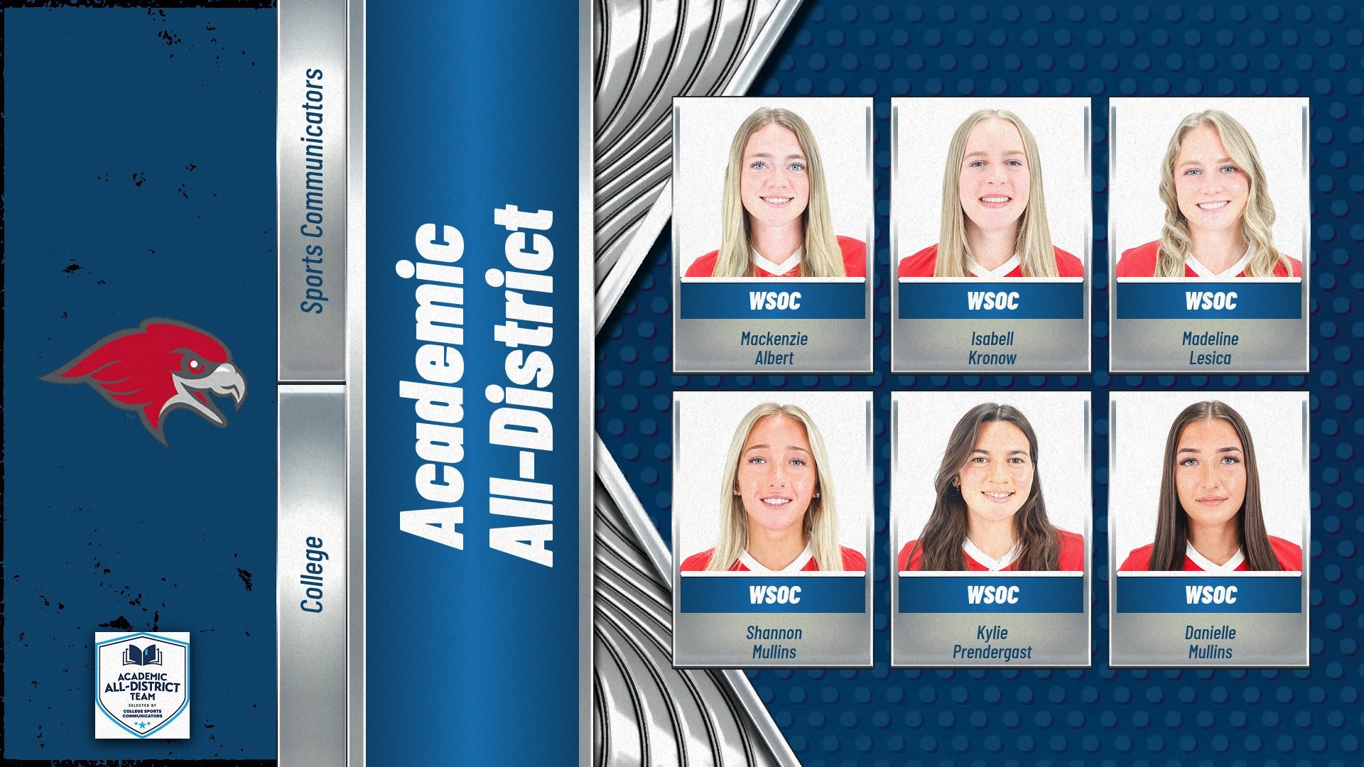 WSOC Academic All District 2025