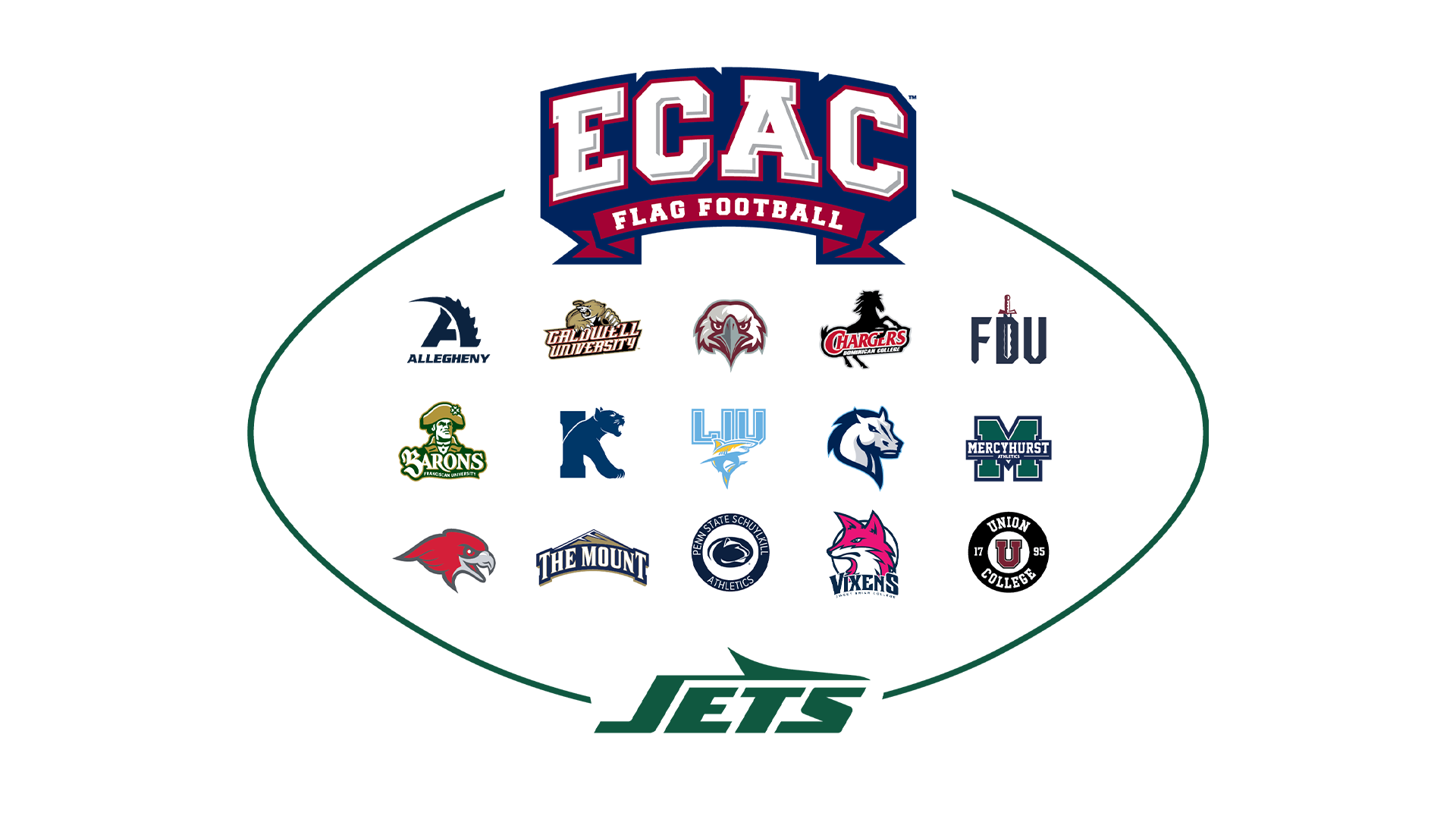 Jets ECAC Flag Football Reveal