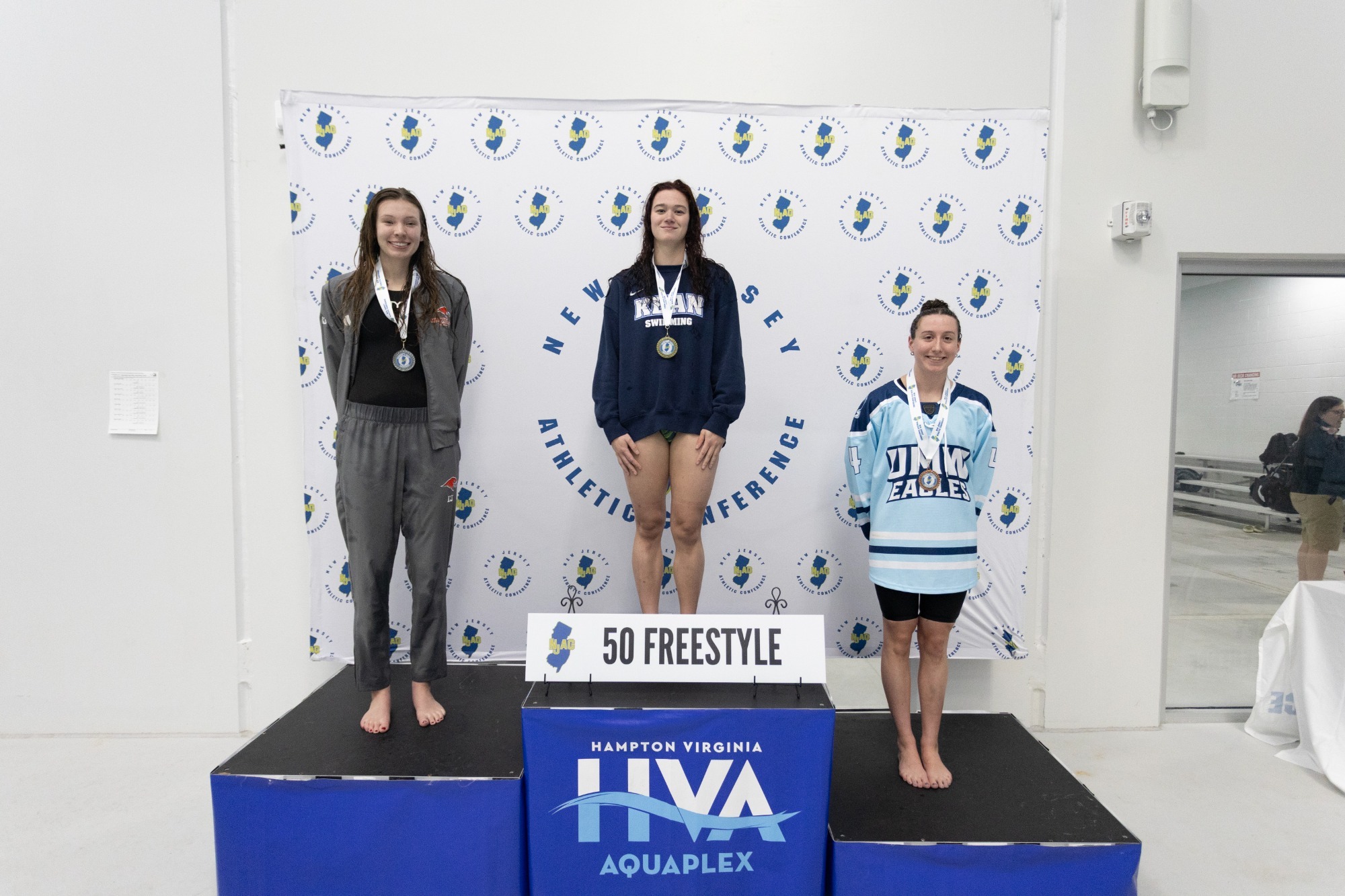 Rourke Peralta 50 Free Podium 2026