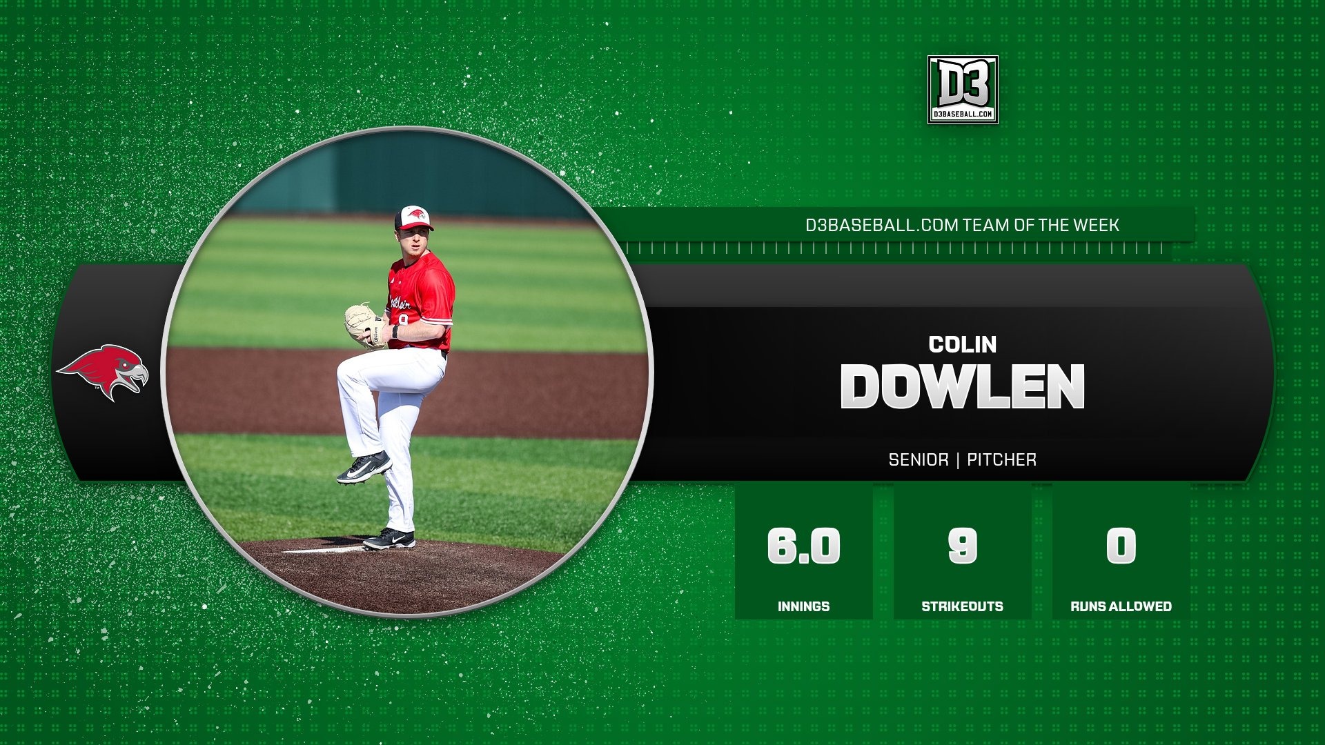 DOWLEN D3BASEBALL.COM TEAM OF THE WEEK