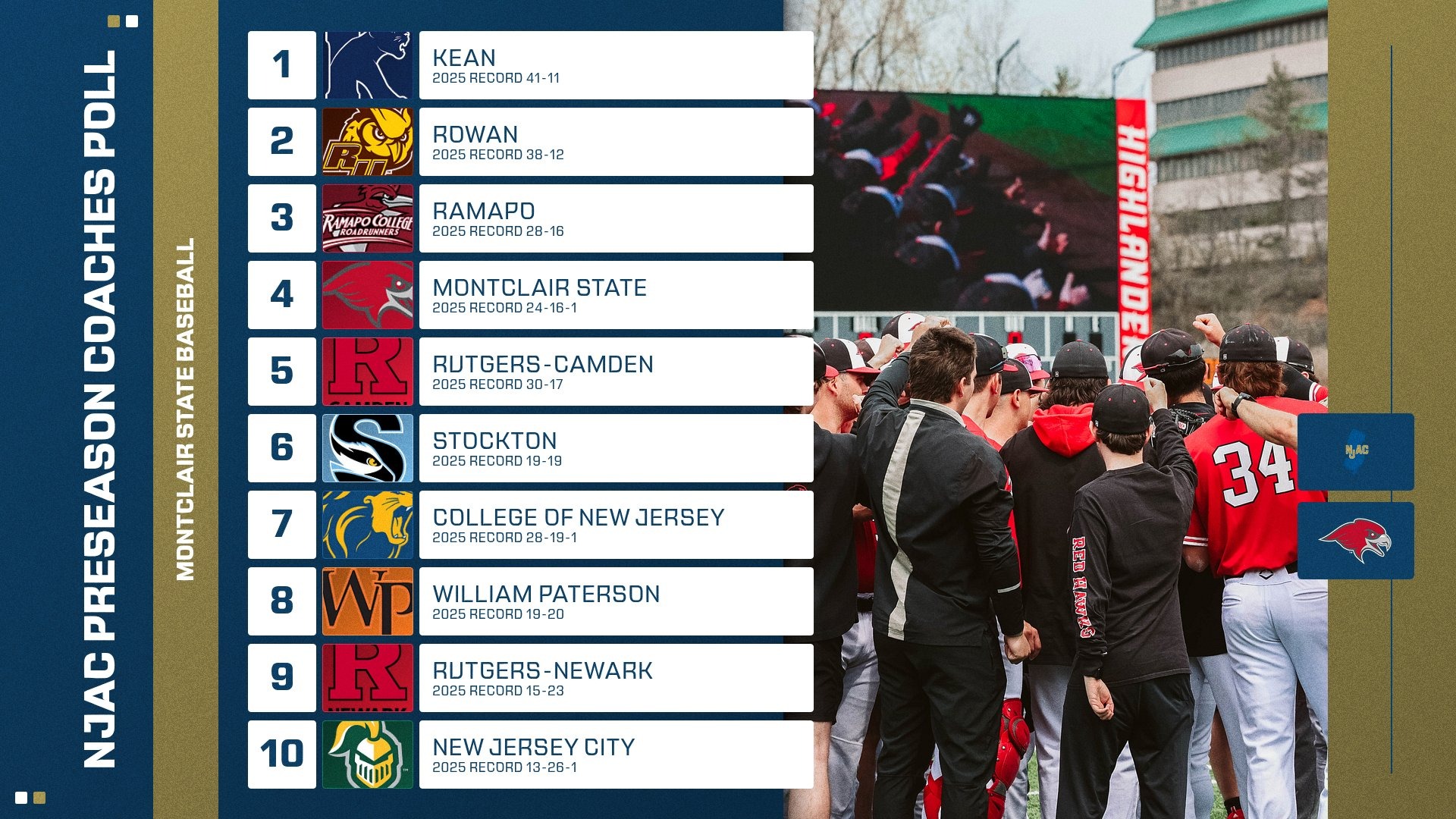 NJAC Preseason Poll 2026