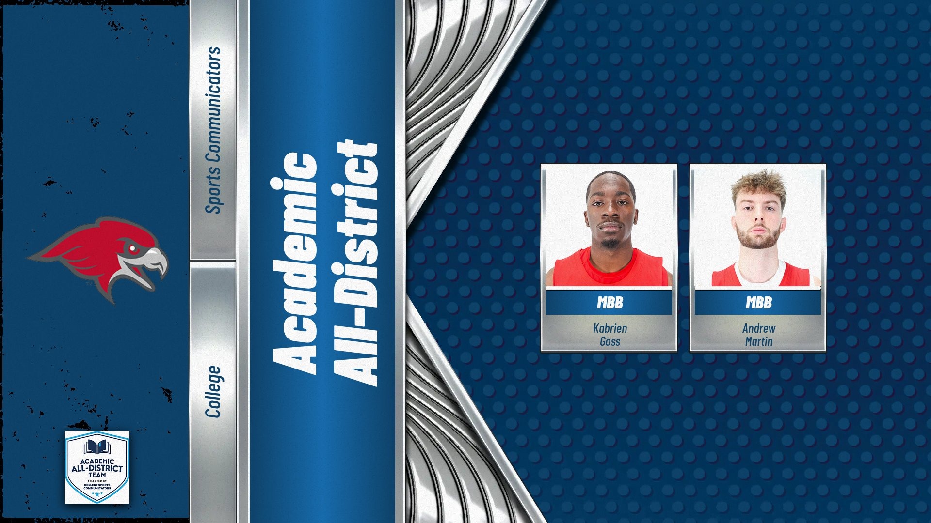 MBB Academic All-District 2026