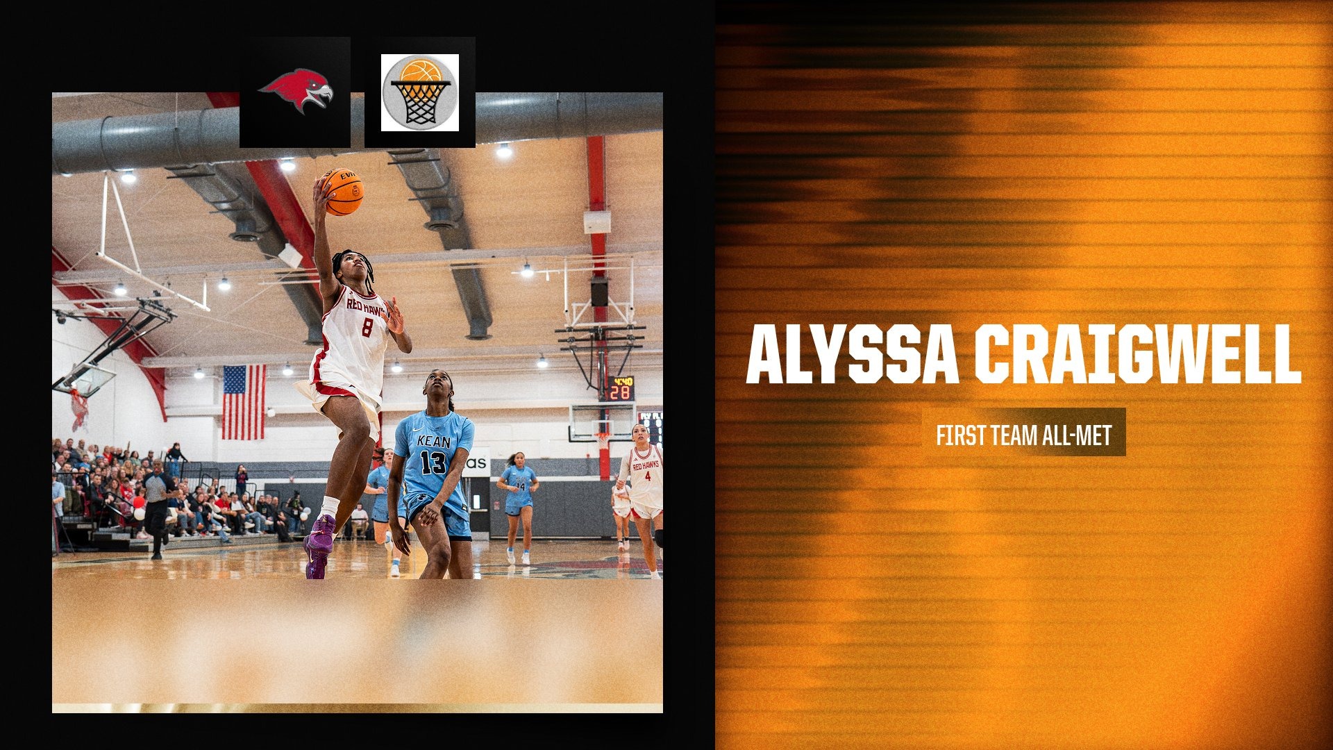 Craigwell First Team All-MET 2026