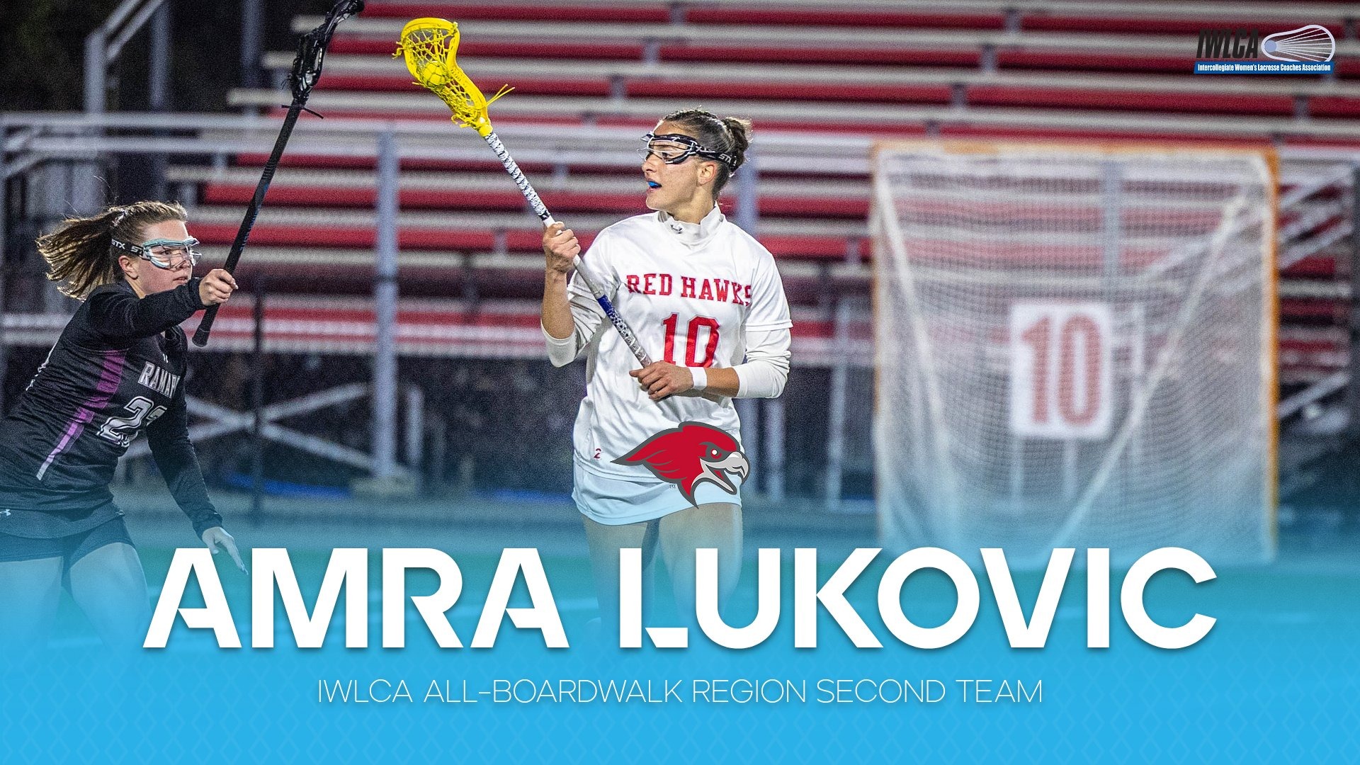 Amra Lukovic 2nd team IWLCA All-Boardwalk team 2026