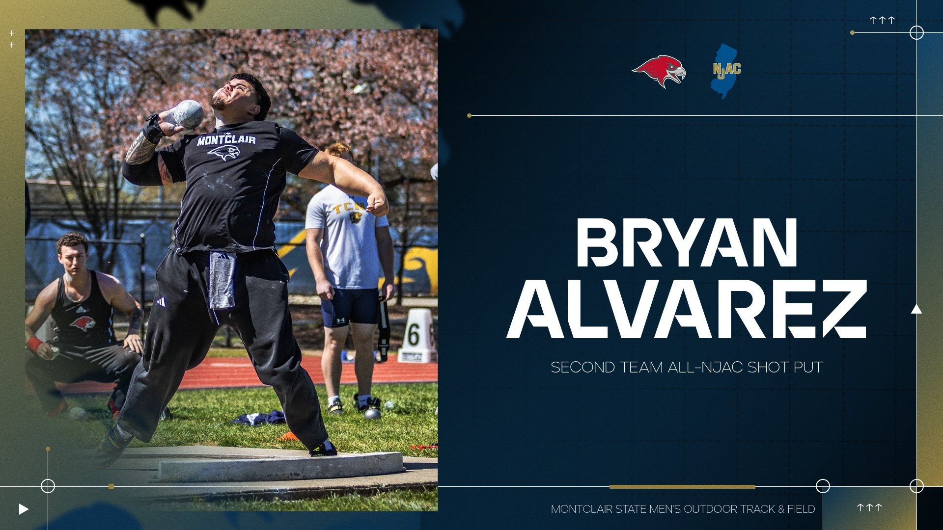 Bryan Alvarez all njac second team 2026