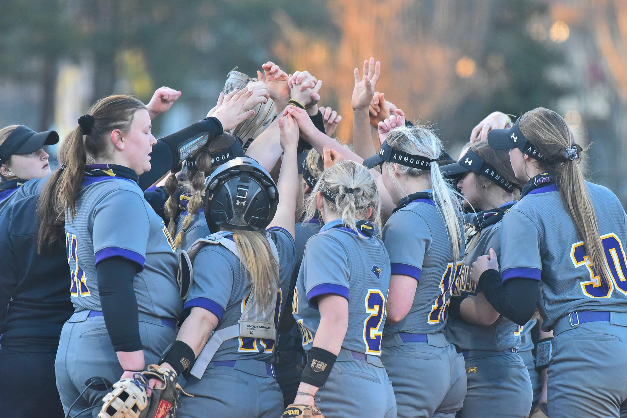 Falcons Softball Splits First Day of CSU Cougar Classic University of