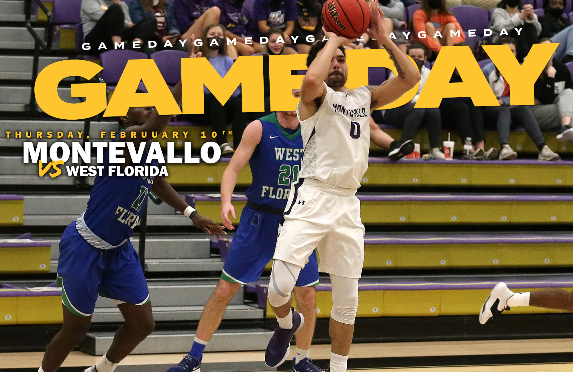 MEN'S BASKETBALL GAME DAY UM FALCONS VS WEST FLORIDA ARGONAUTS