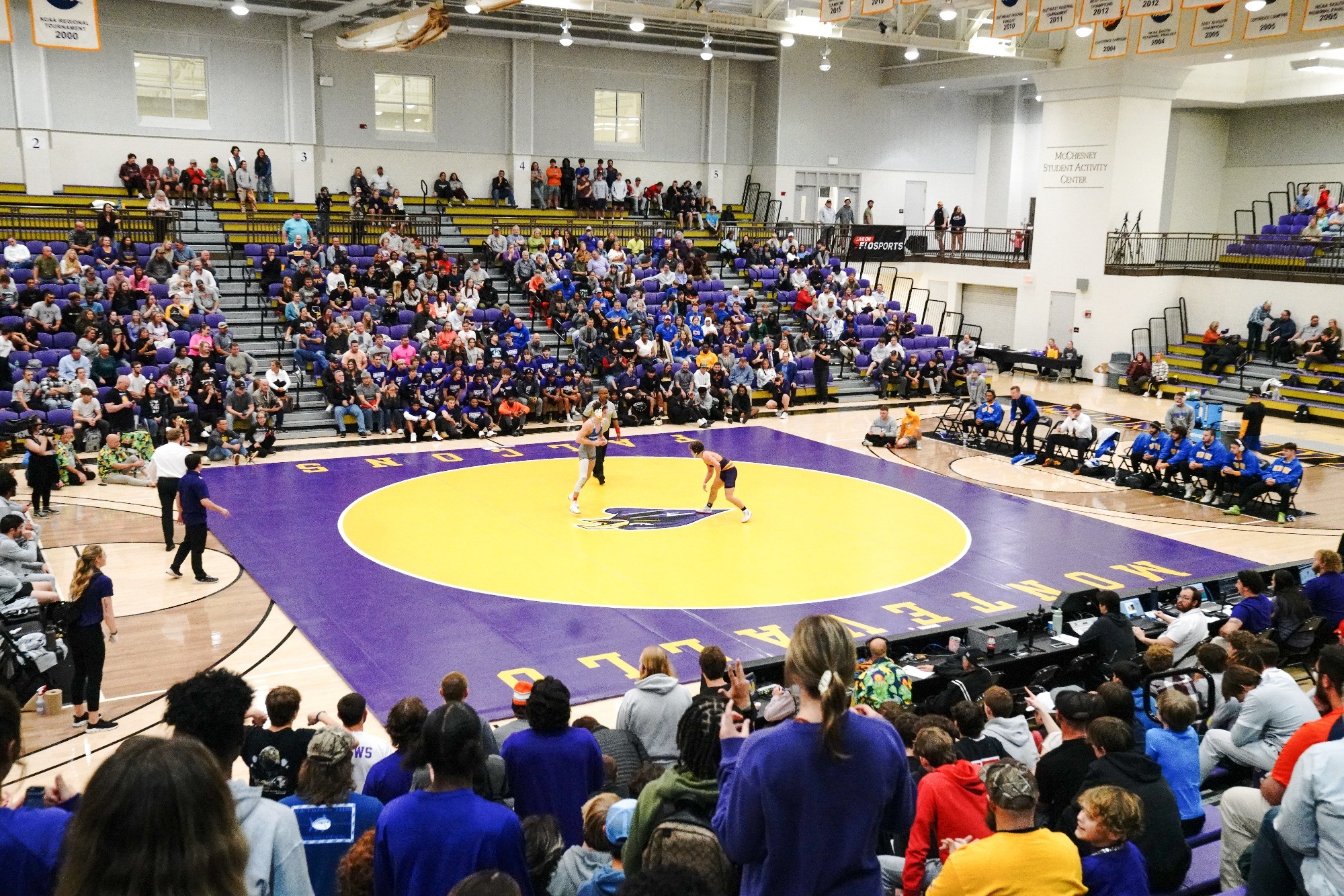 Wrestling to Face Limestone Friday in Conference Dual University of