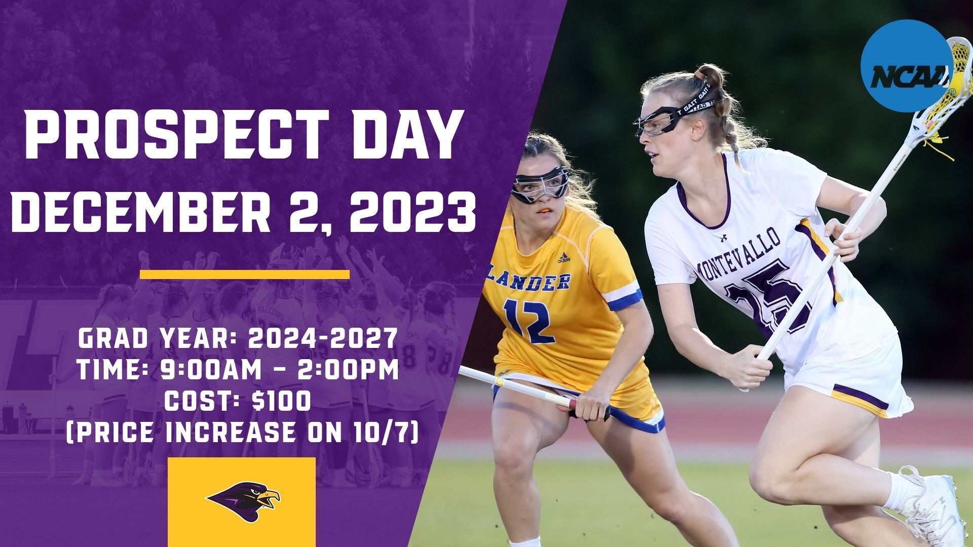 Women's Lacrosse Announces 2023 Prospect Day Date University of