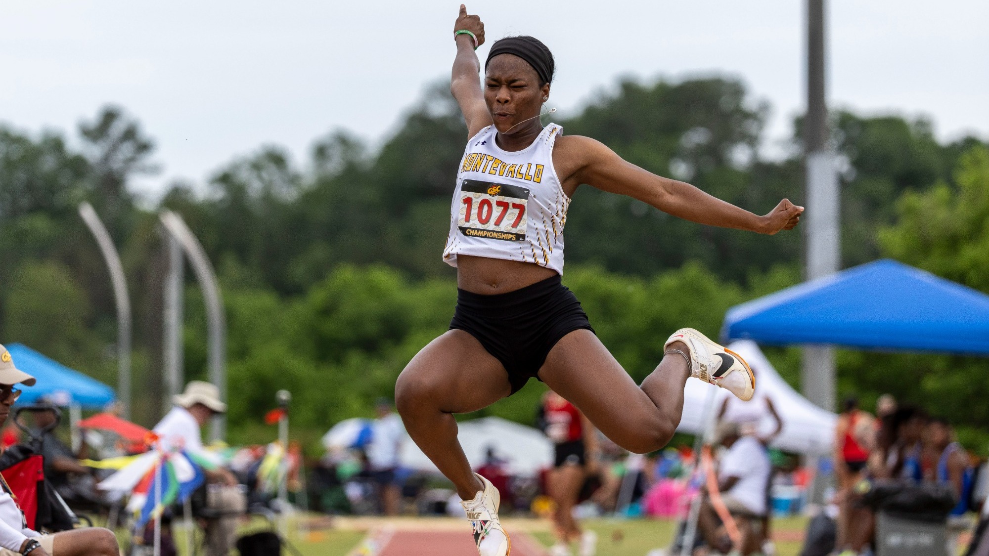 2024 GSC Outdoor Track & Field Championships in Montevallo, Ala., Friday, May 3, 2024. 
Photo by Vasha Hunt.