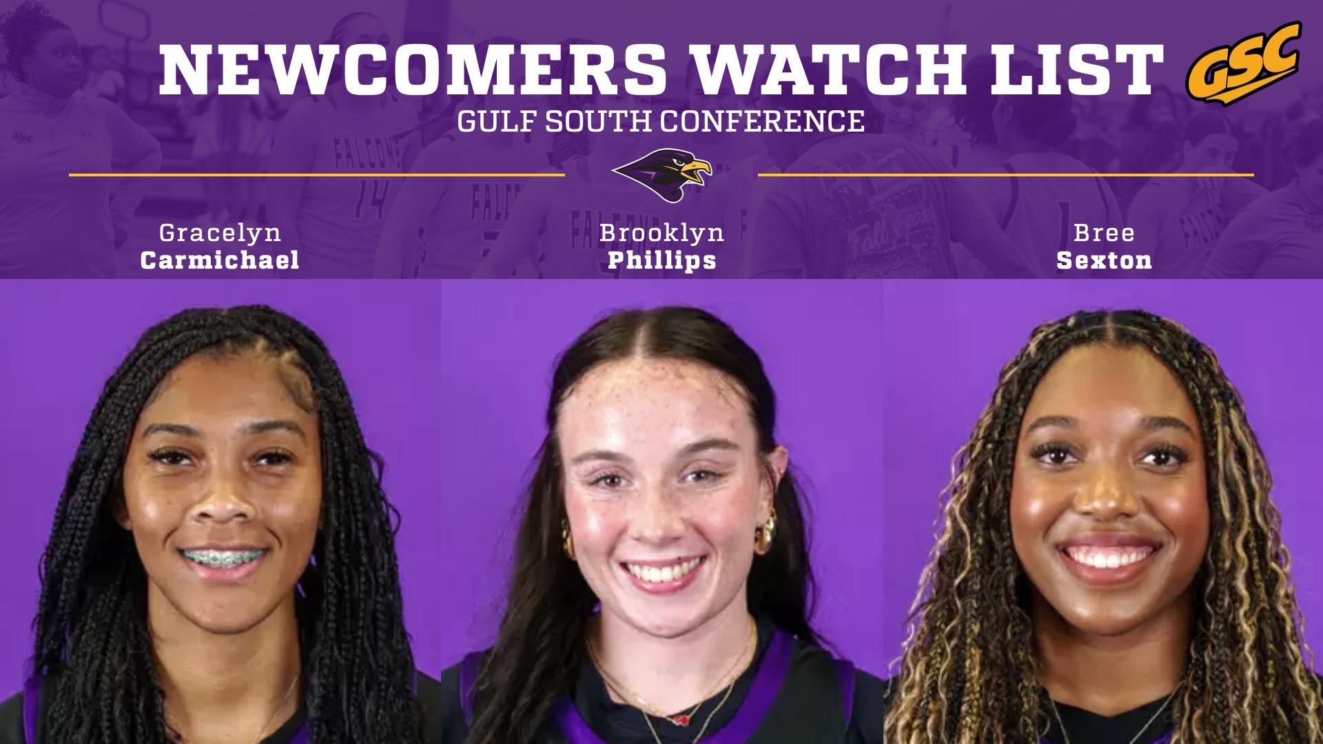 2026 GSC Women's Basketball Newcomers 