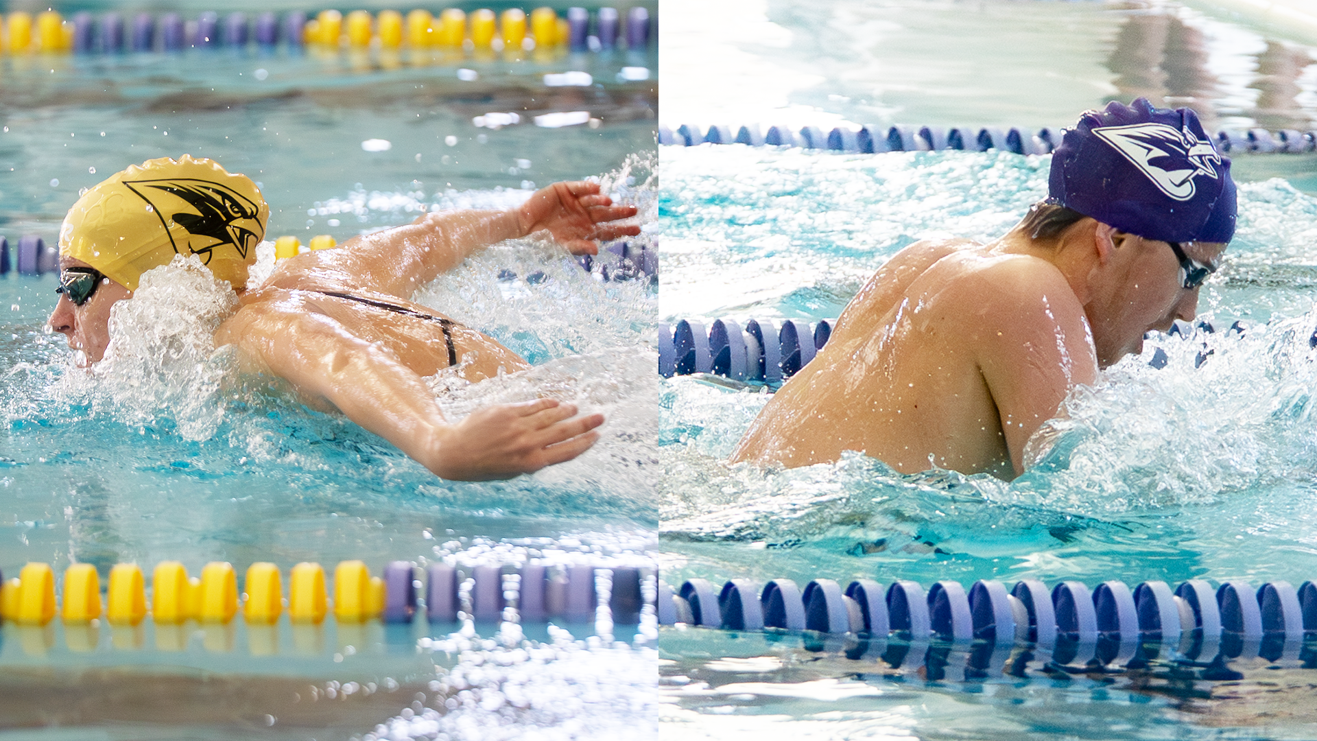 Ben Johnson Keara McGee CC Winter Scholar Athlete