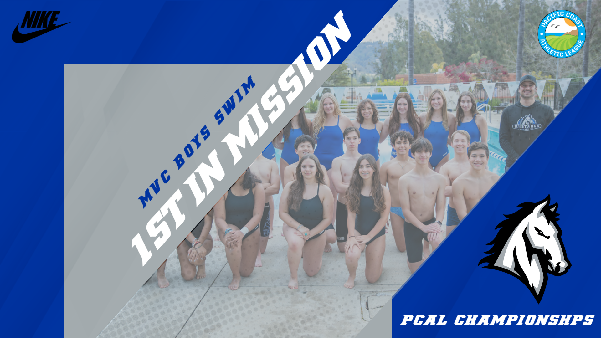 Boys Swim place 1st in Mission Division