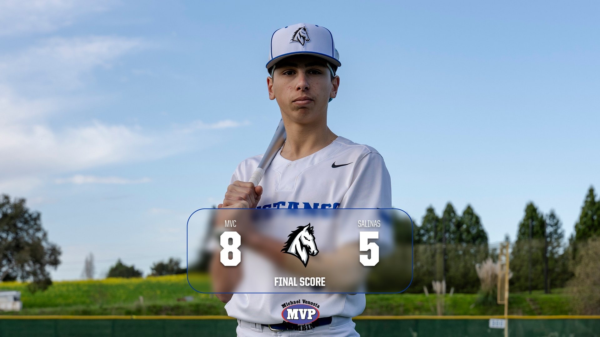 Varsity Baseball win vs. Salinas, April 3