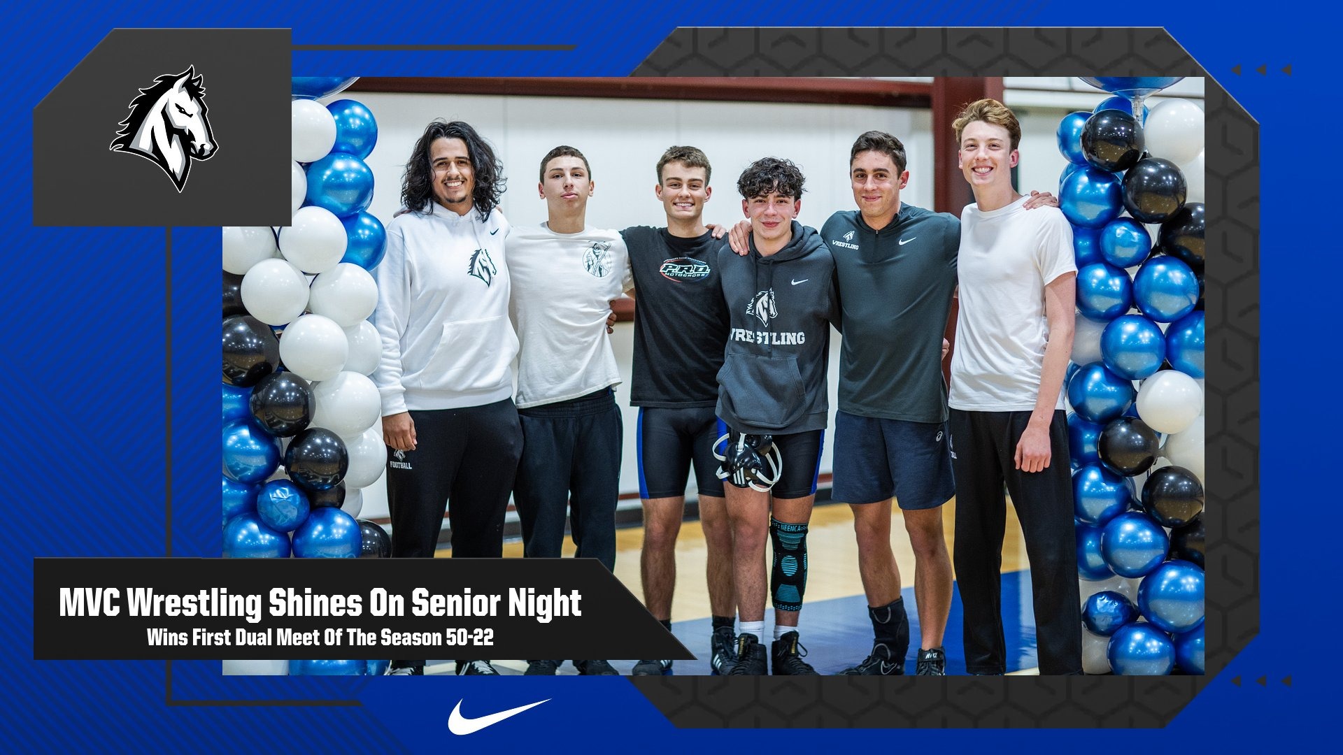 Wrestling Senior Night Win