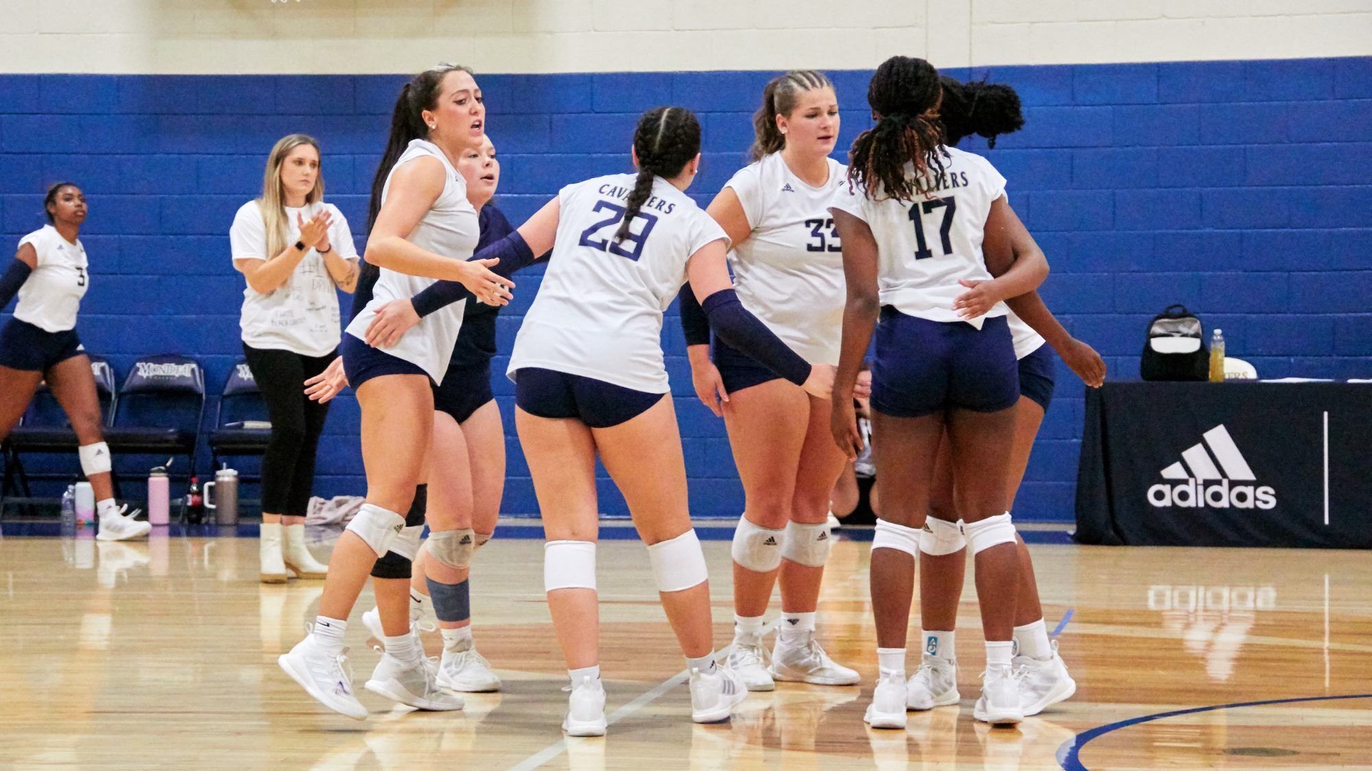 Volleyball Doomed by Late Runs at Pikeville Montreat College