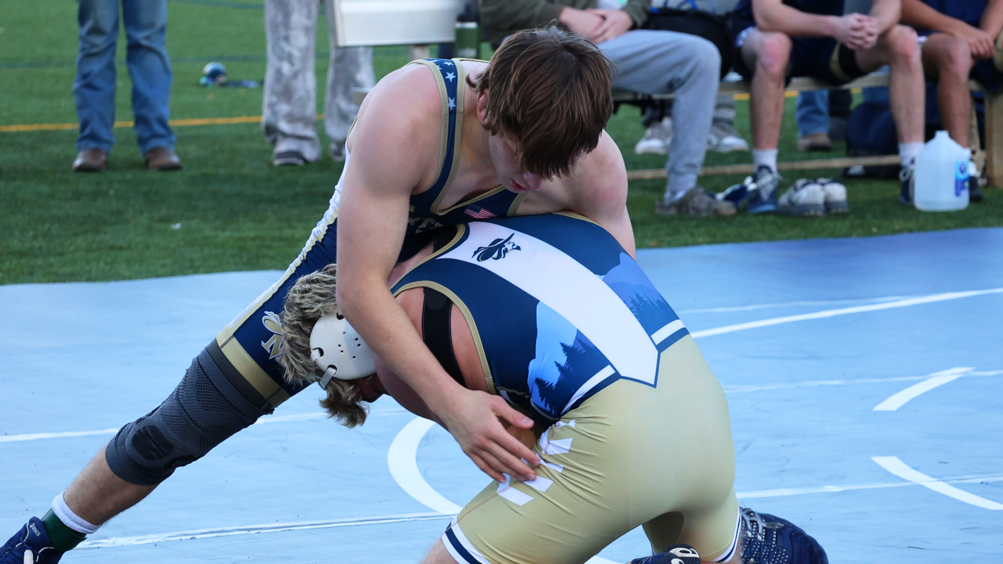 Boedi Kirkland at Navy vs Gold 10-22-25