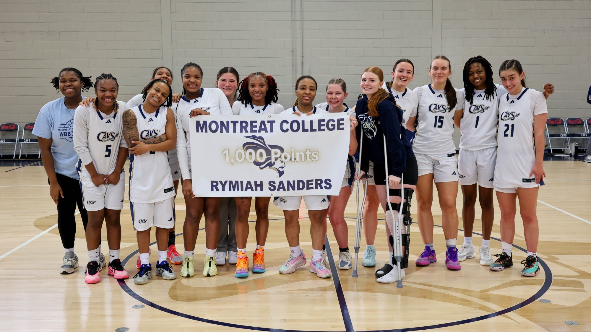 Rymiah Sanders 1,000 Career Points 121325