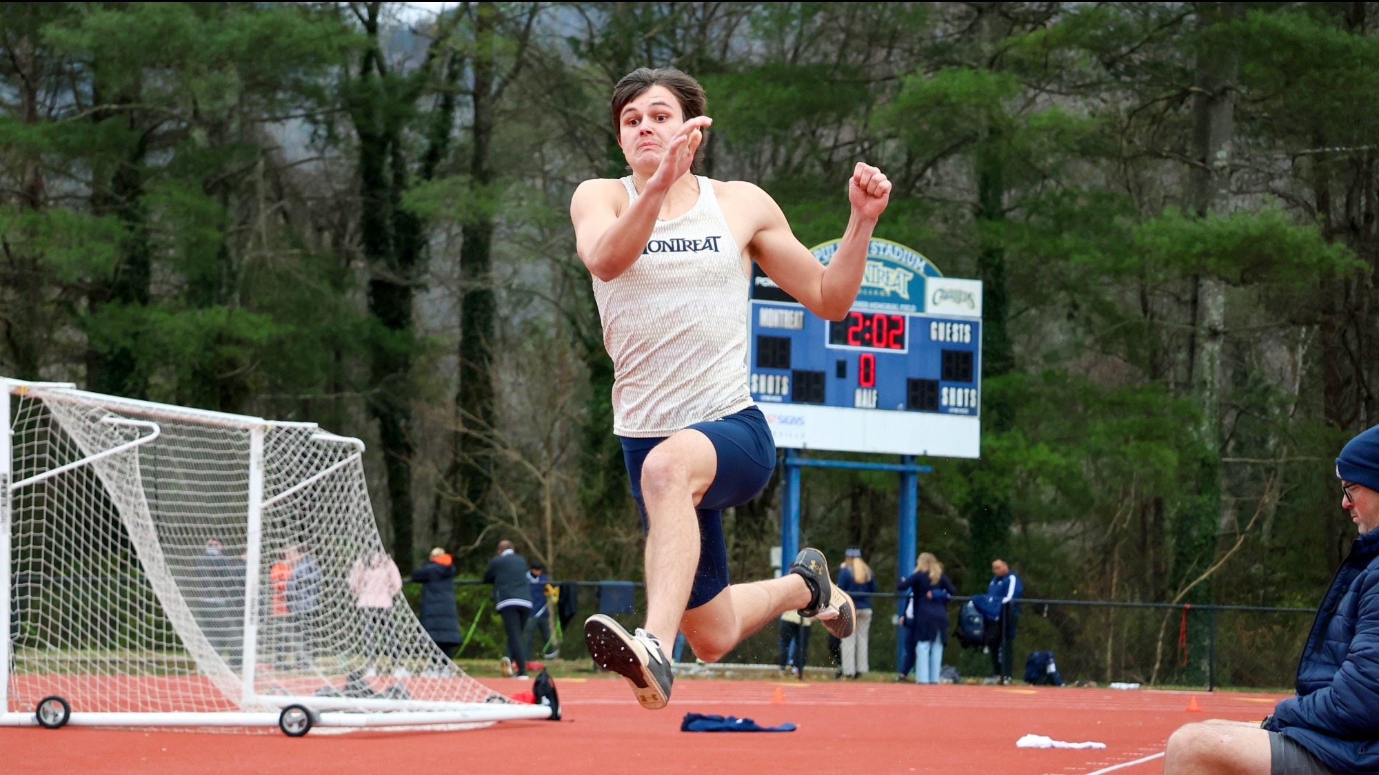 Austin Johnson at Montreat College T&F Exams 120425