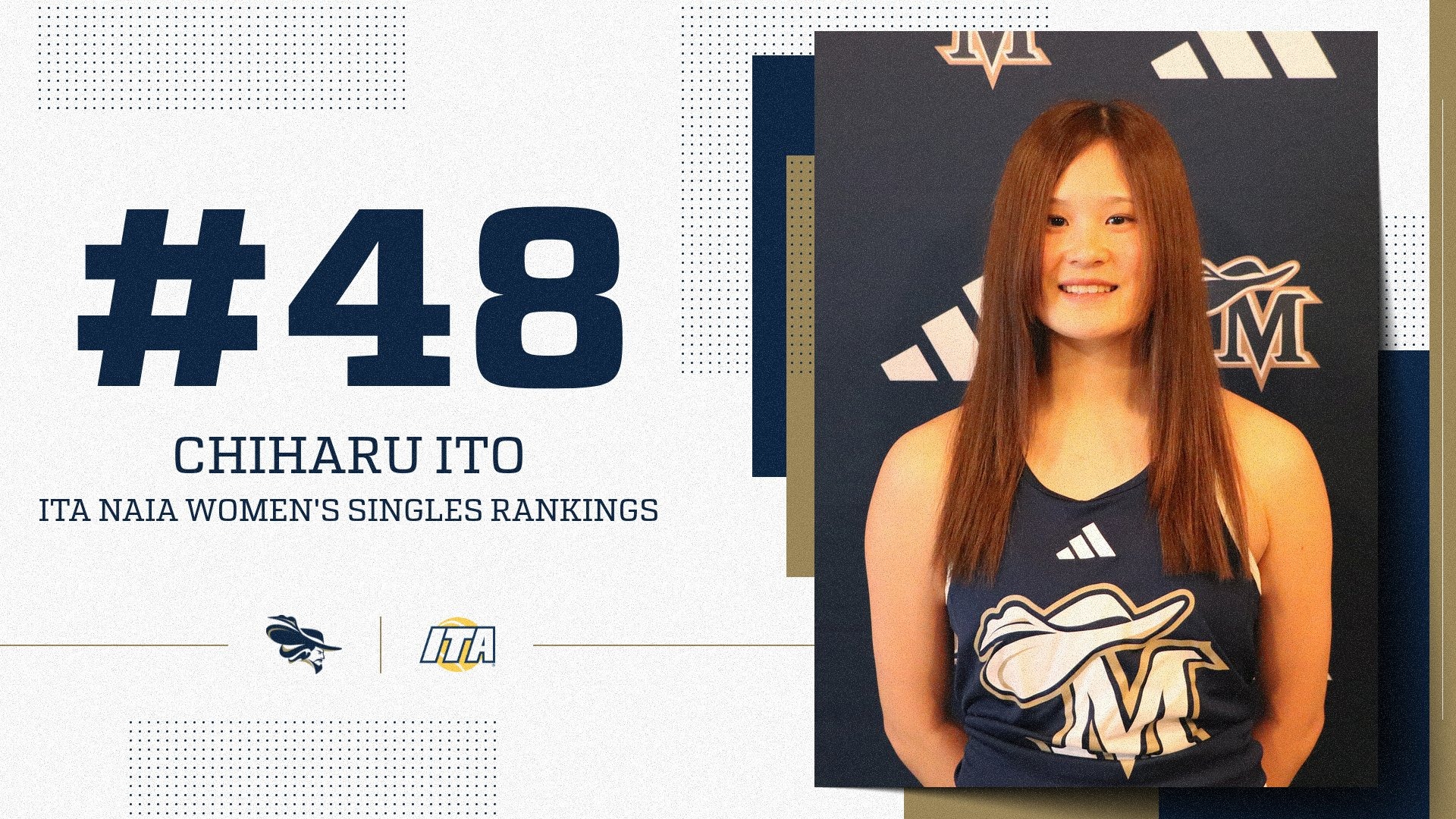 WTEN ITA NAIA Women's Singles Rankings 052225