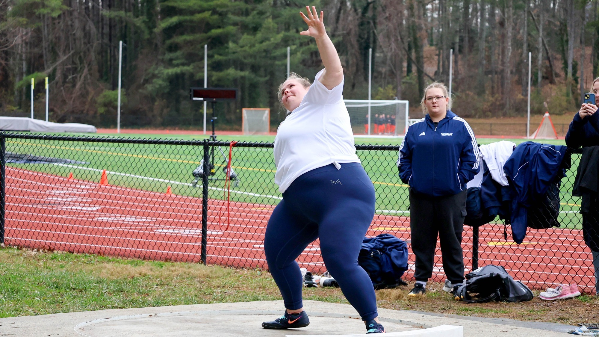 Izzi Ackerman at Montreat College Track & Field Exams 120425
