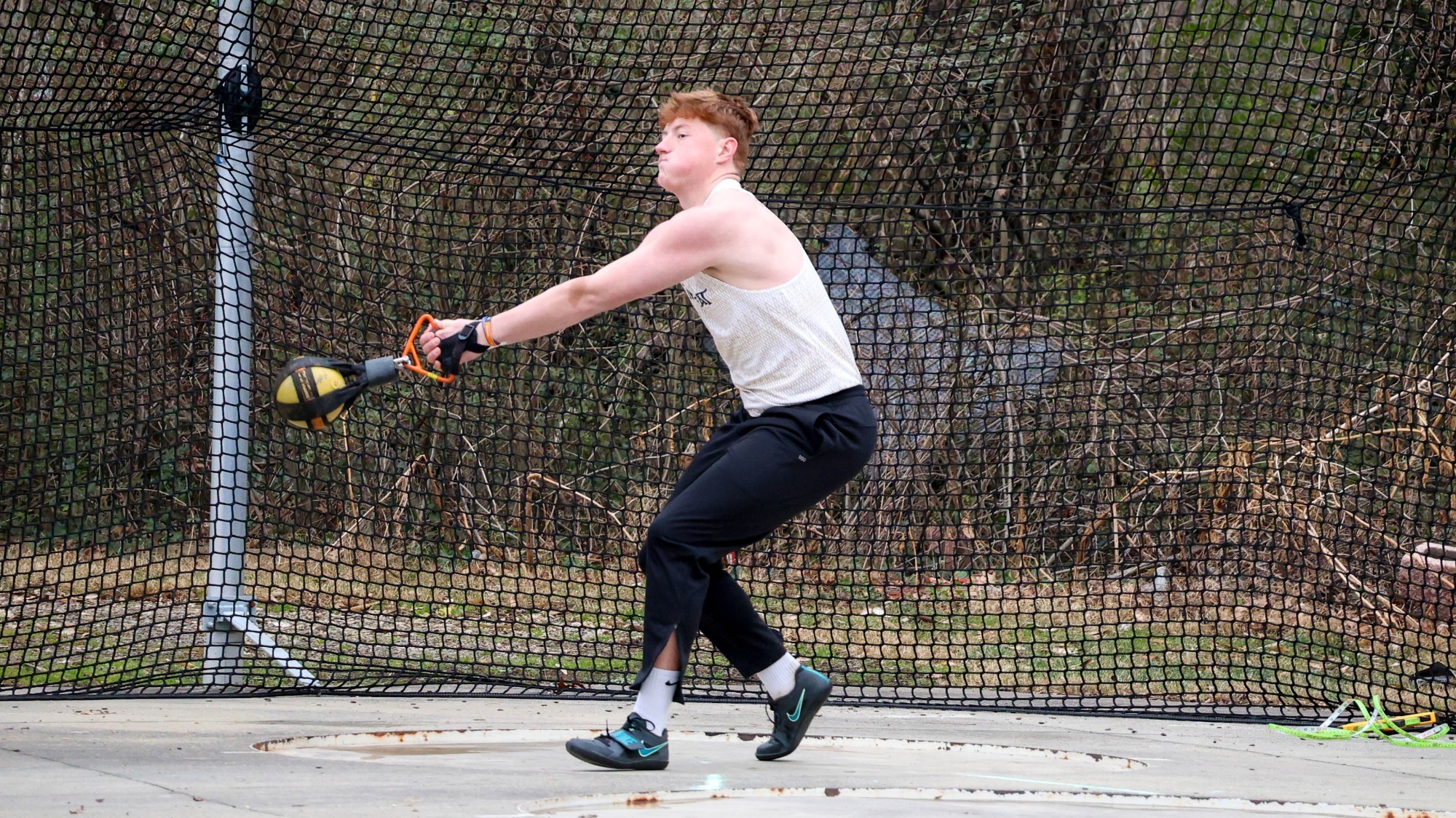 William Wood at Montreat College Track & Field Exams 120425