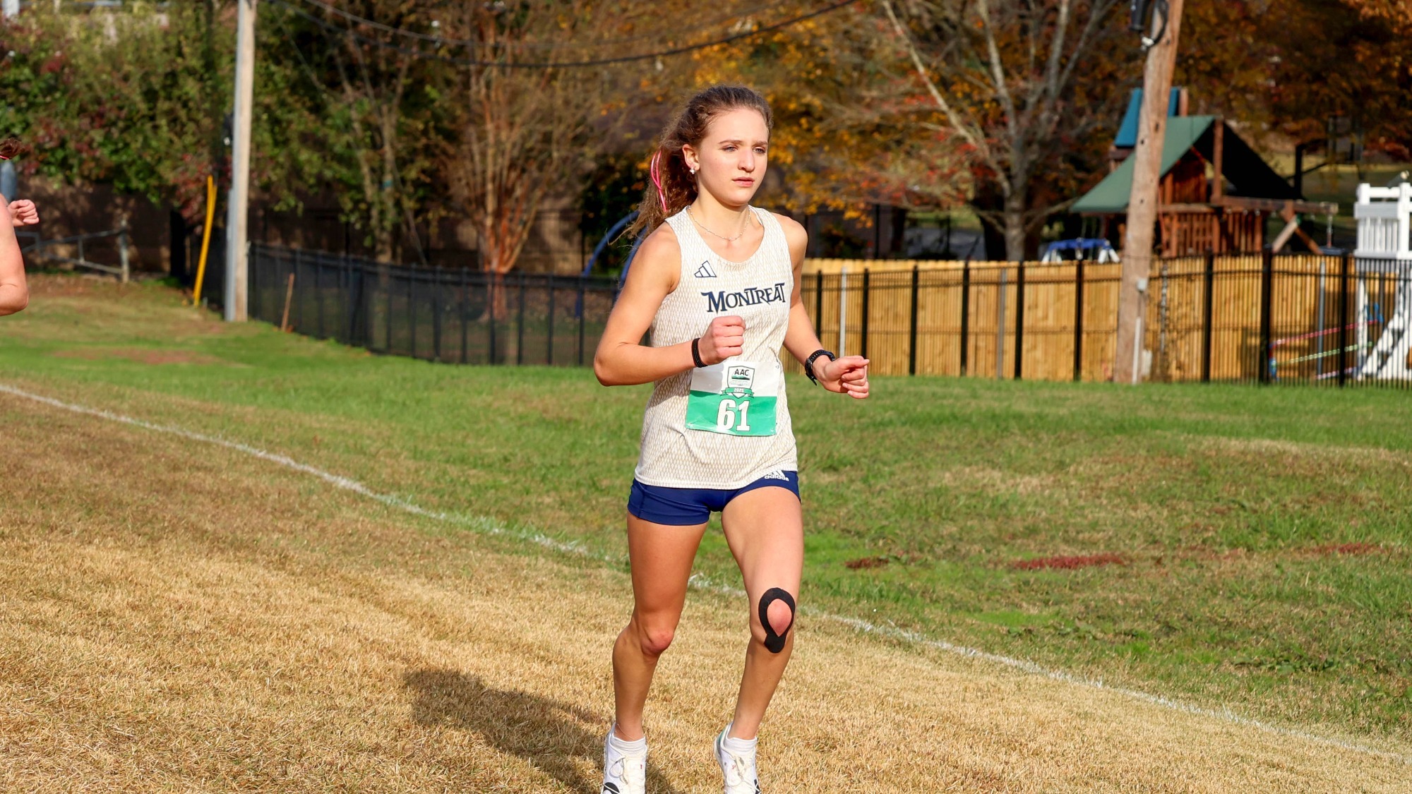 Elena Fibraio at AAC XC Championships 110725
