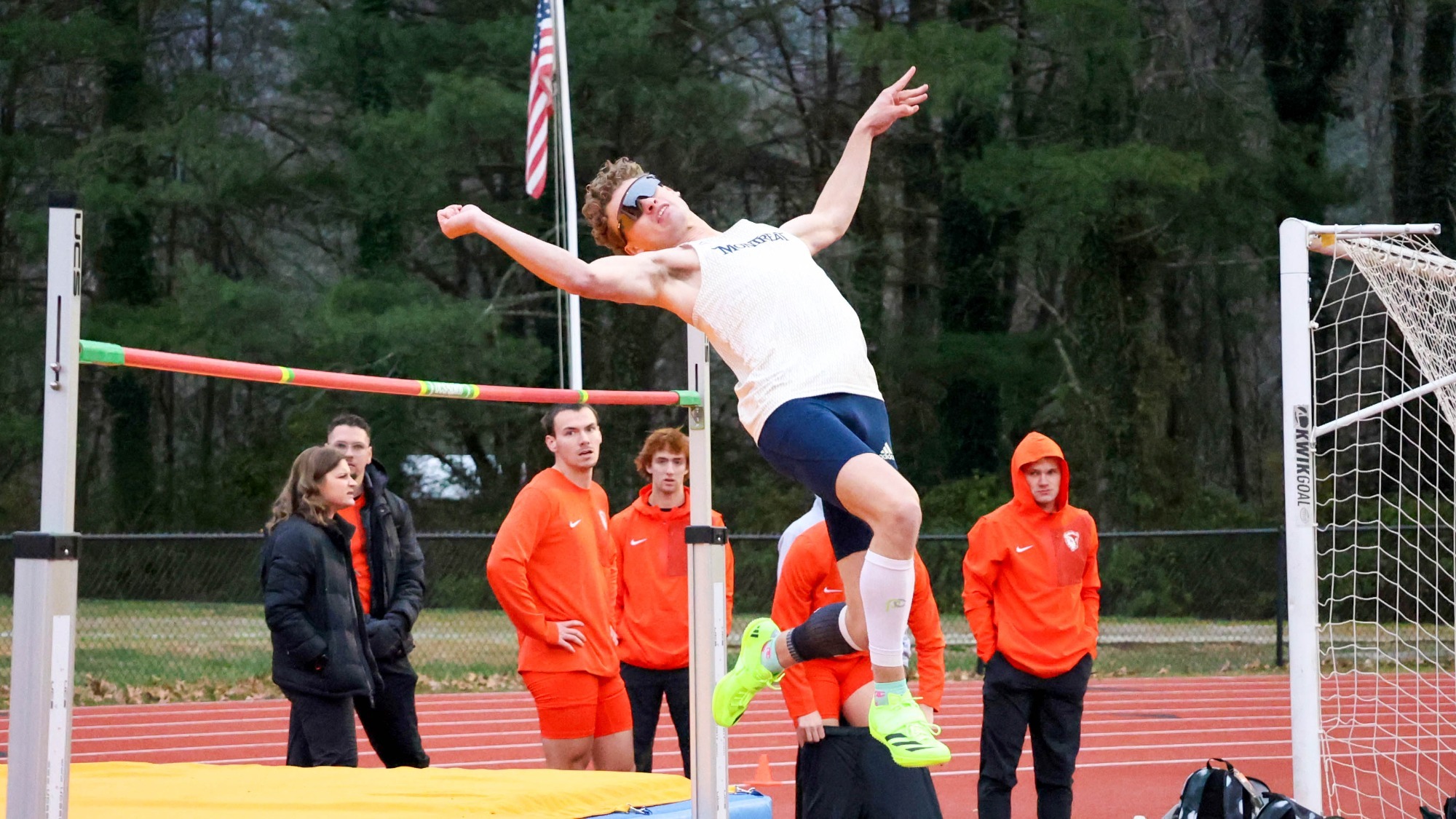 Drew Bryant at Montreat College T&F Exams 120425