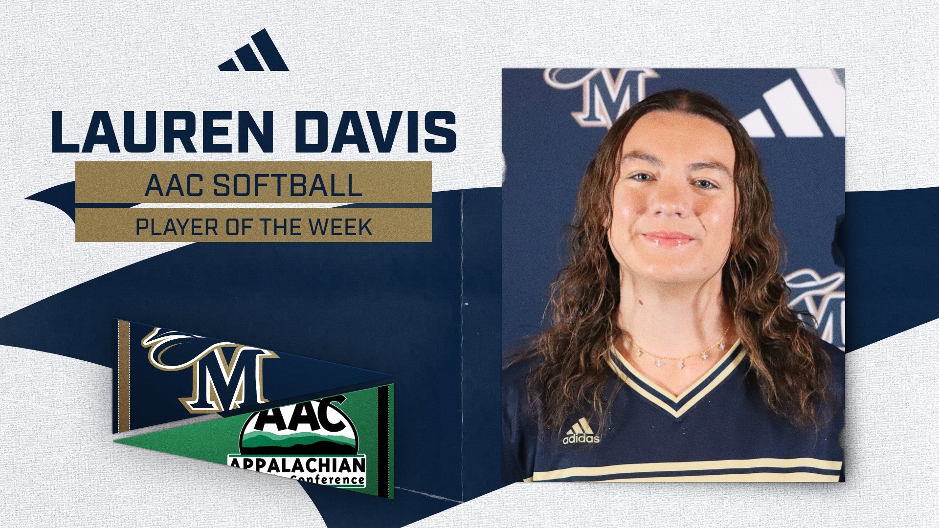 AAC SB Player of the Week Release Photo 3-16-26