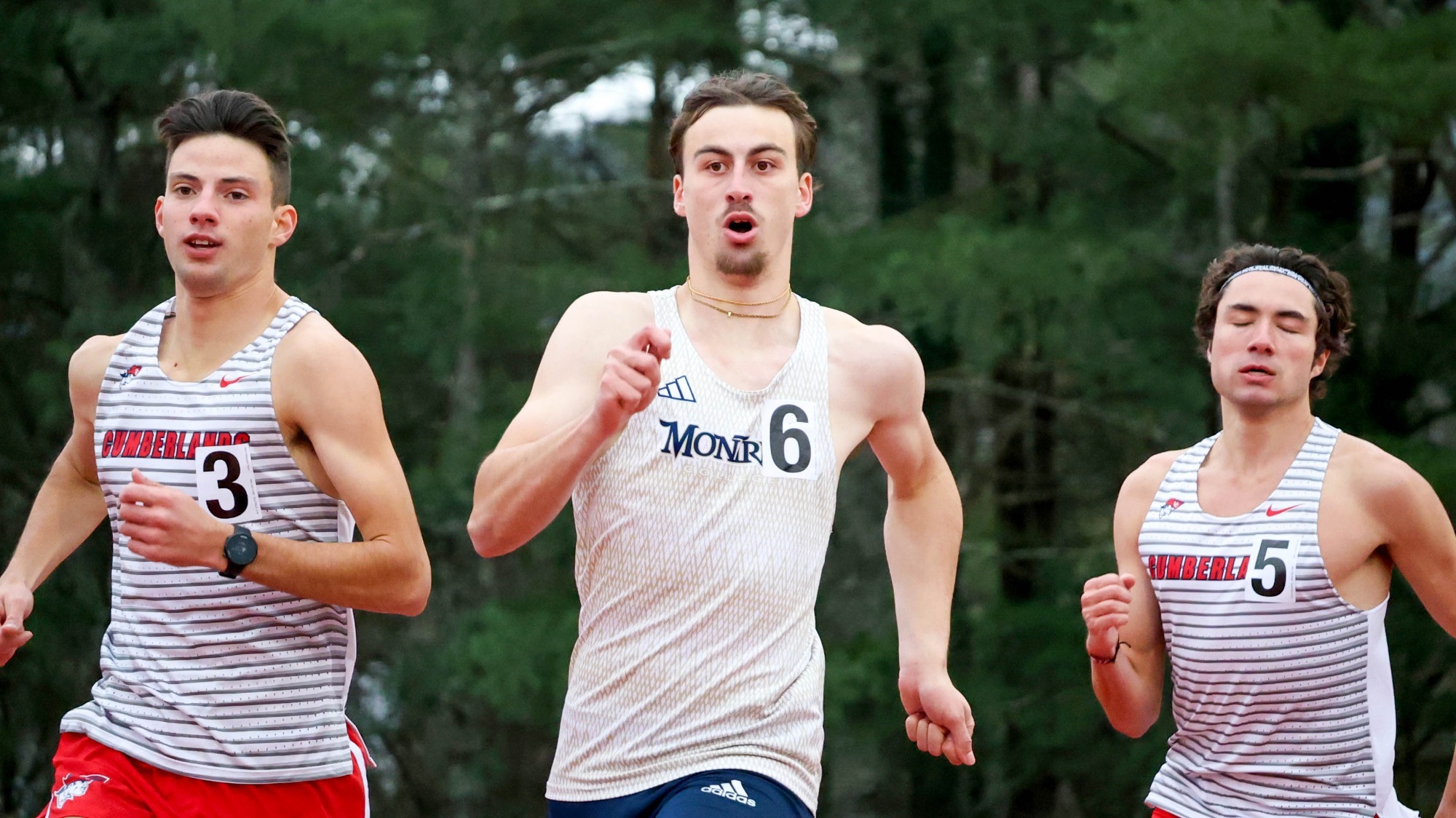 Jordan Pippin at Montreat College Track & Field Exams 120425