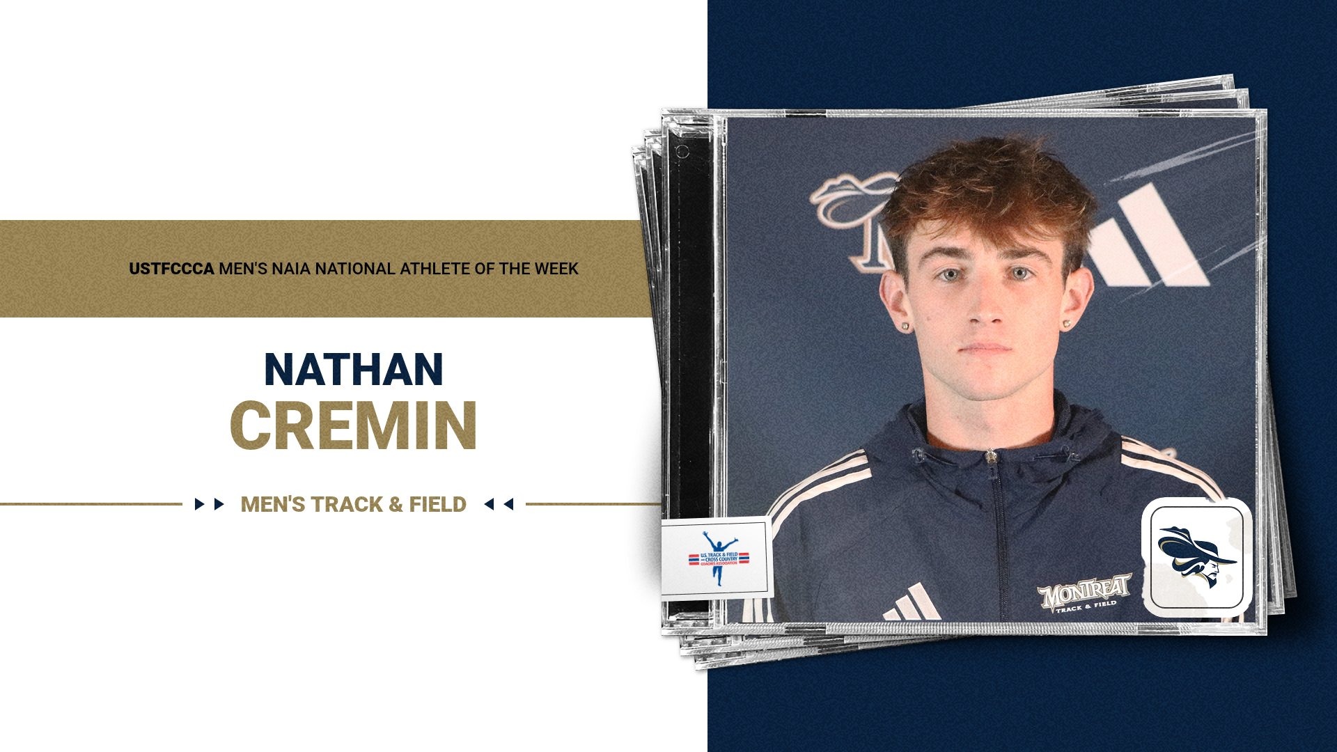 MT&F USTFCCCA Men's NAIA Athlete of the Week 4-20-26