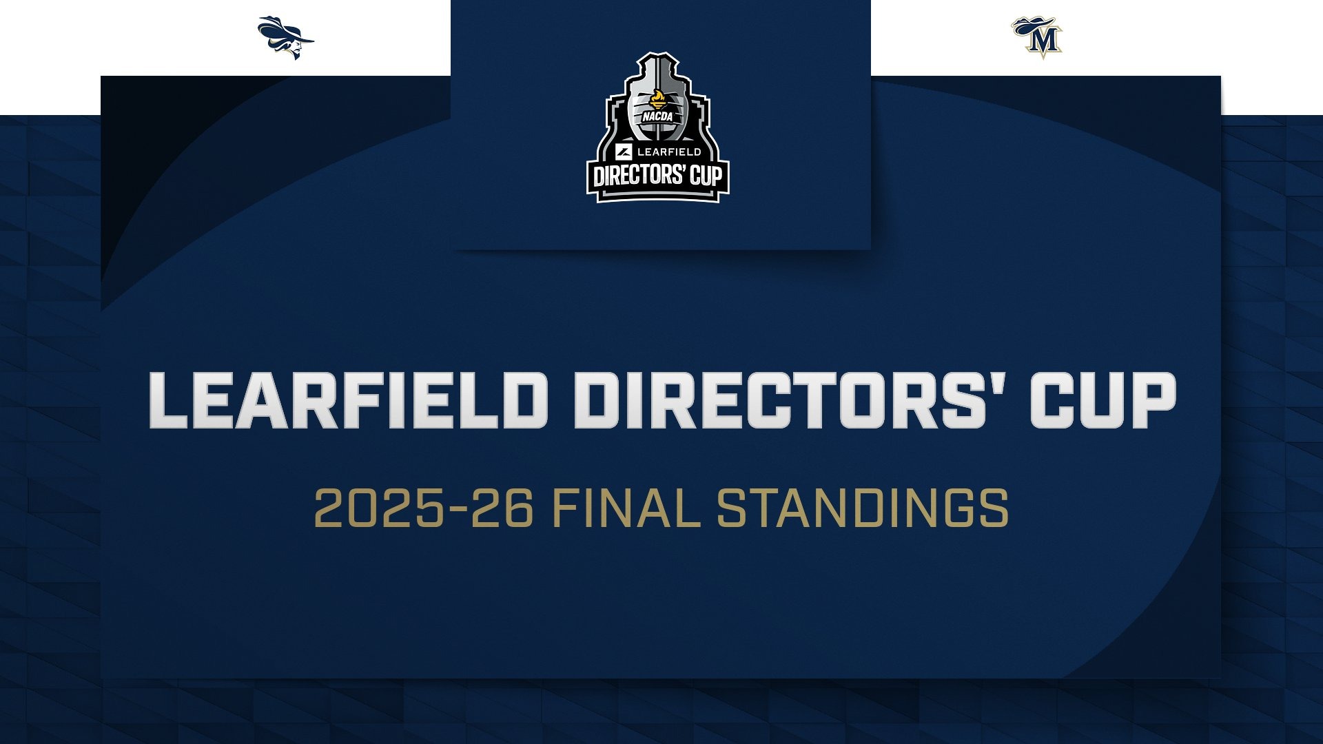 2025-26 LEARFIELD Directors' Cup Final Standings Release 6-10-26