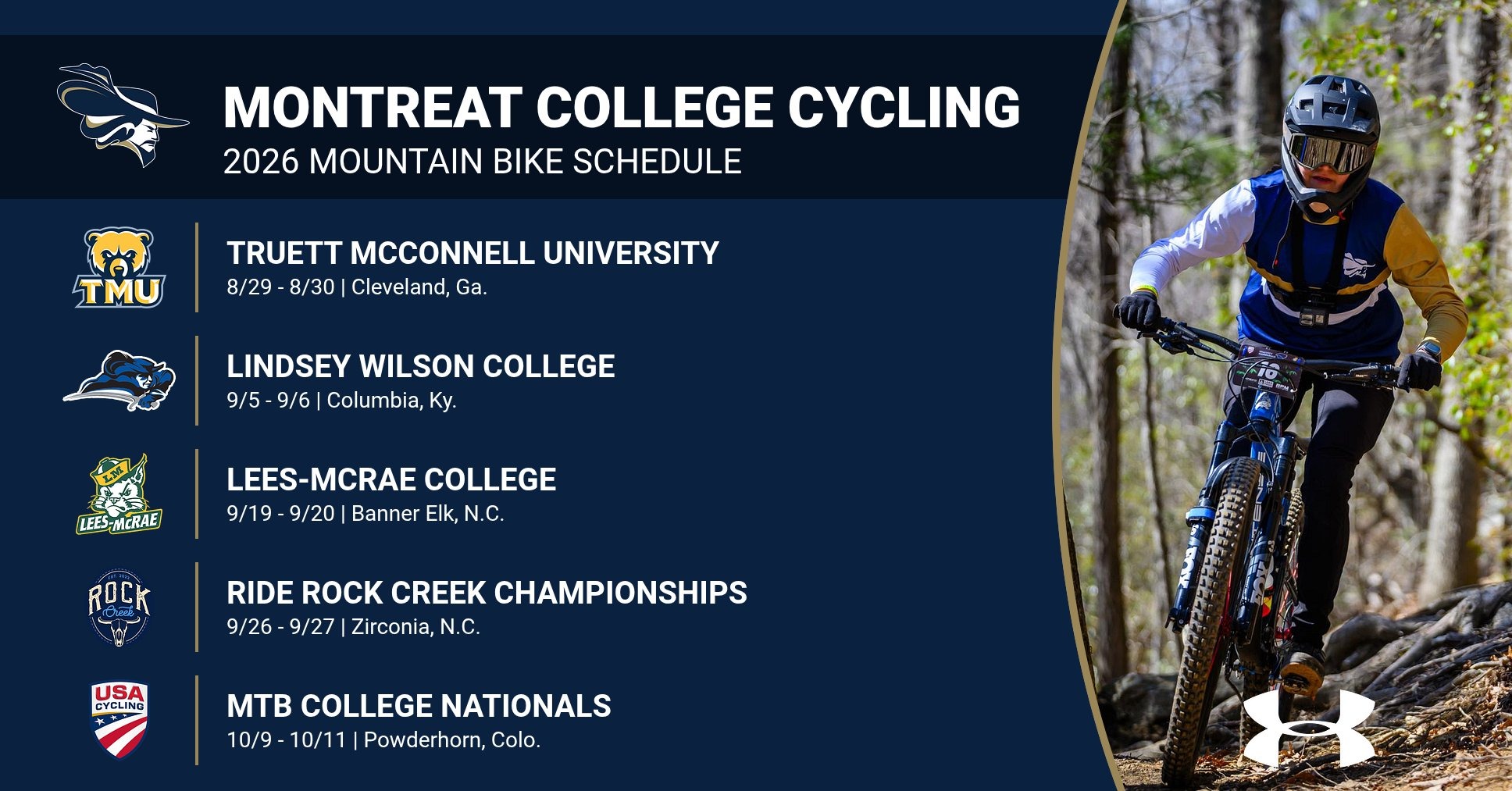 CYCLE 2026 Schedule Release 7-31-26