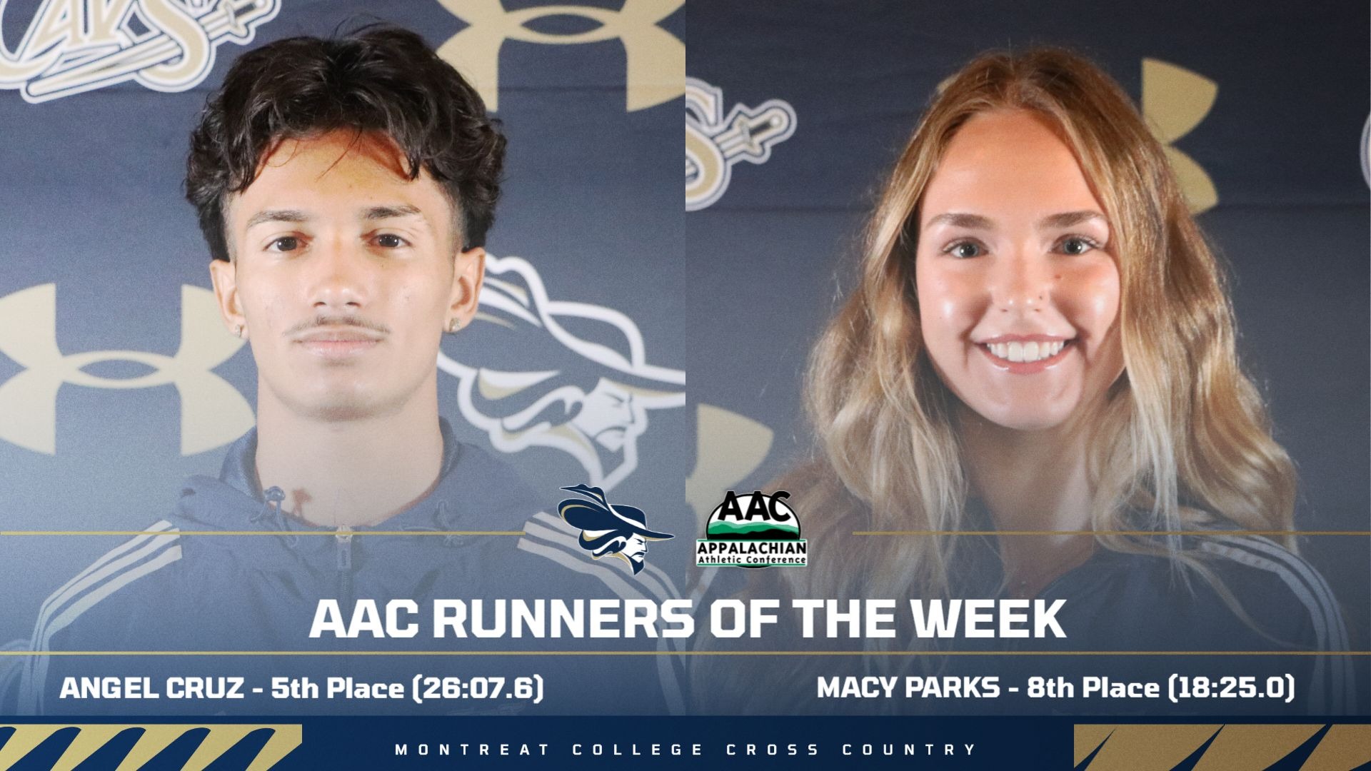 AAC XC Runners of the Week 9-29-26