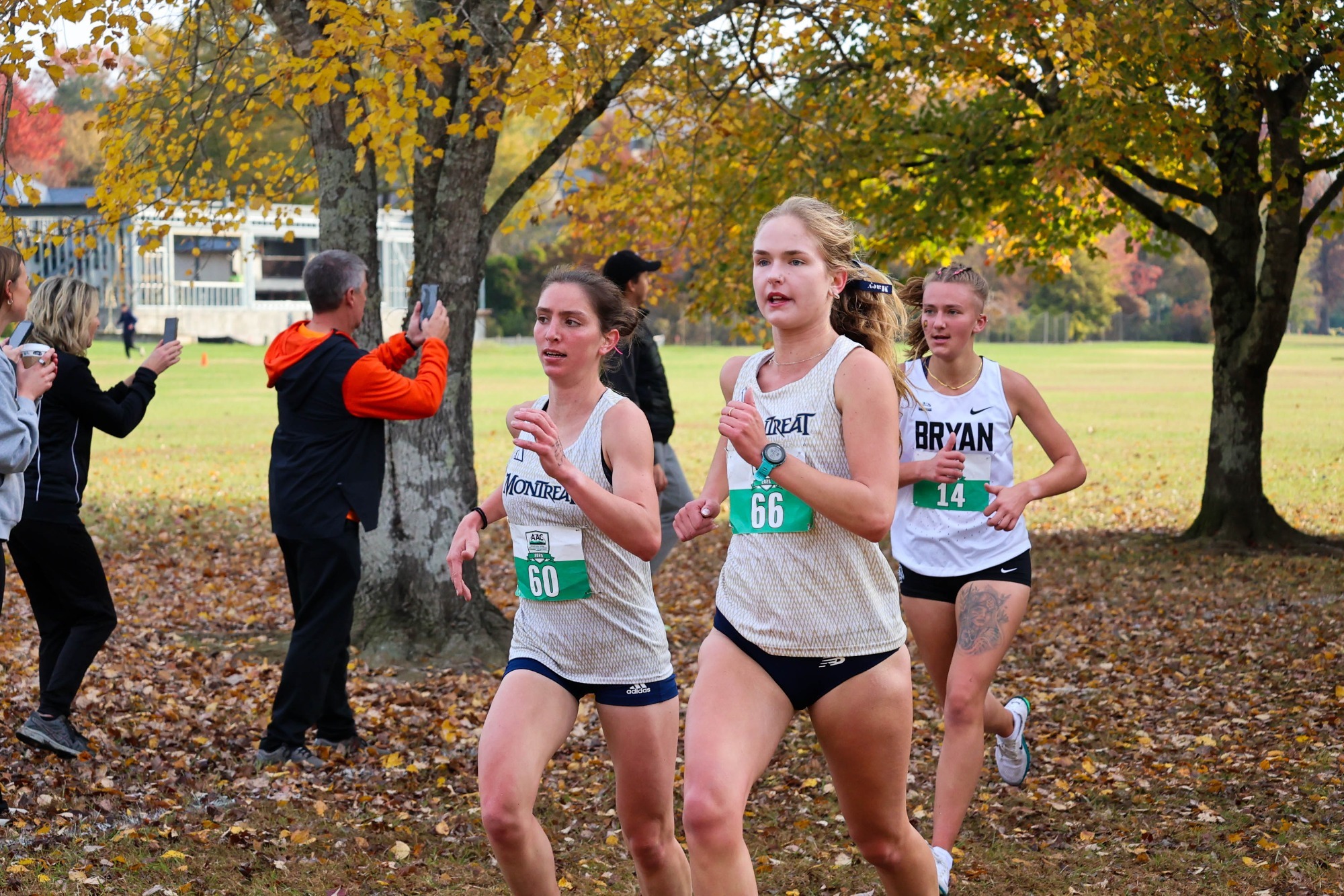 Macy Parks and Carlyn Bobo @ AAC Championships 110725