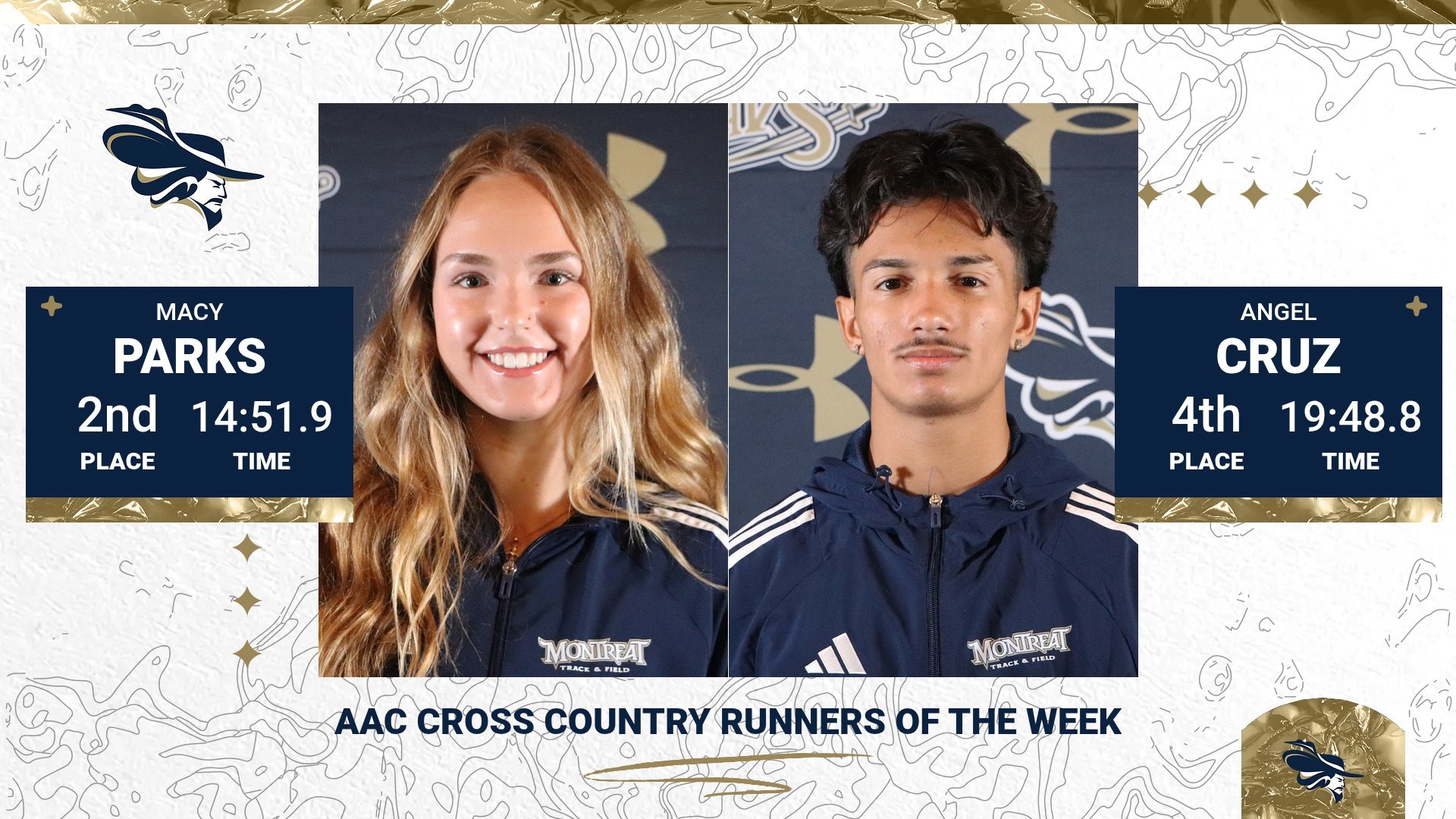 AAC XC Runners of the Week 9-8-26