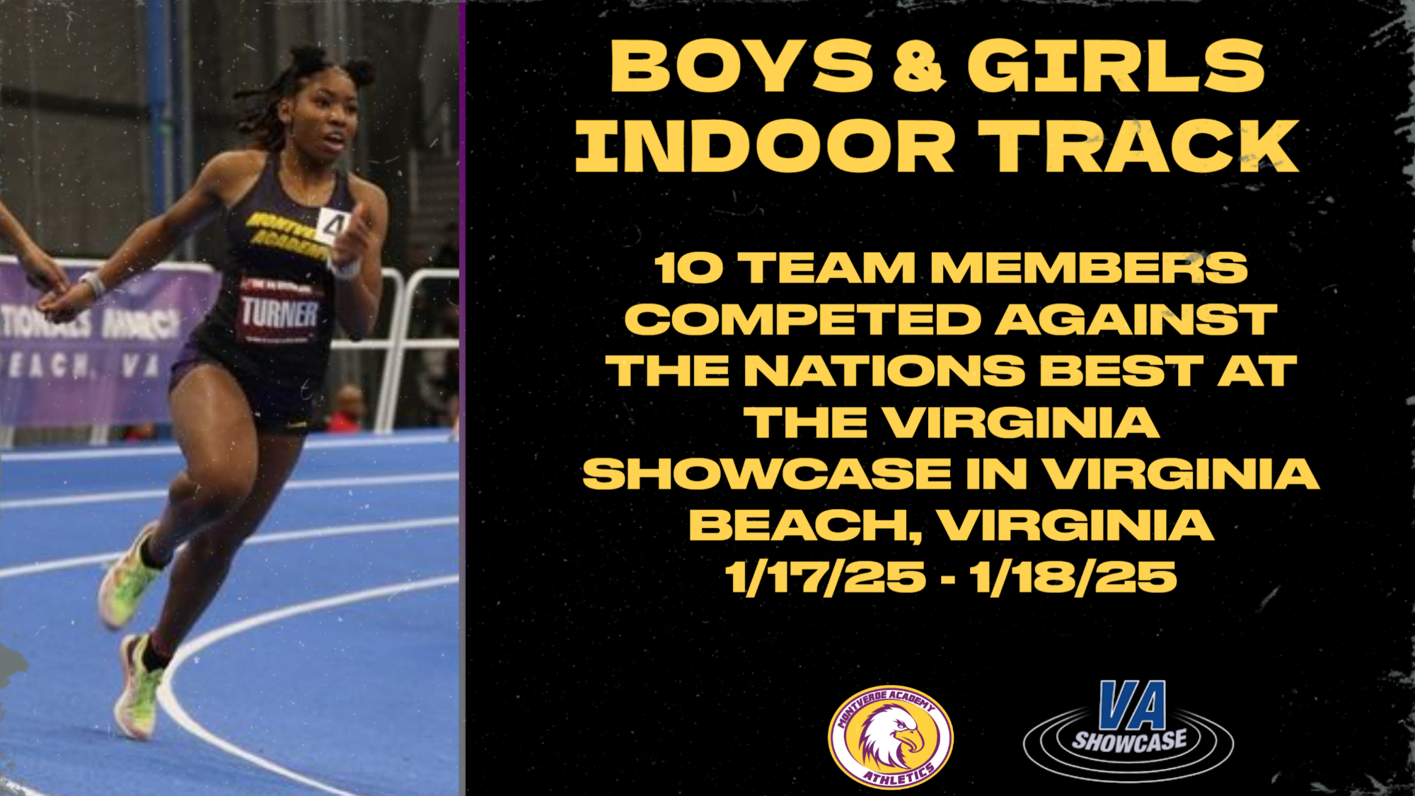 Dasia Reed Shines as Montverde Academy Athletes Excel at Florida Indoor ...