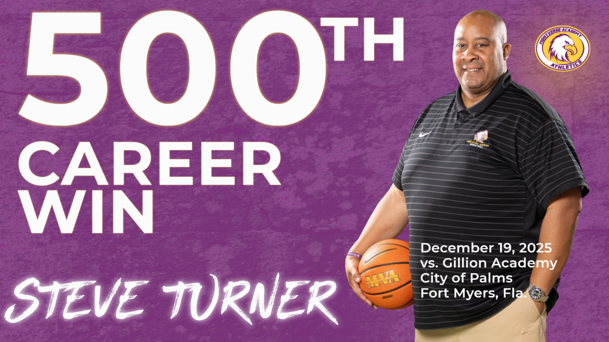 Turner 500 career wins