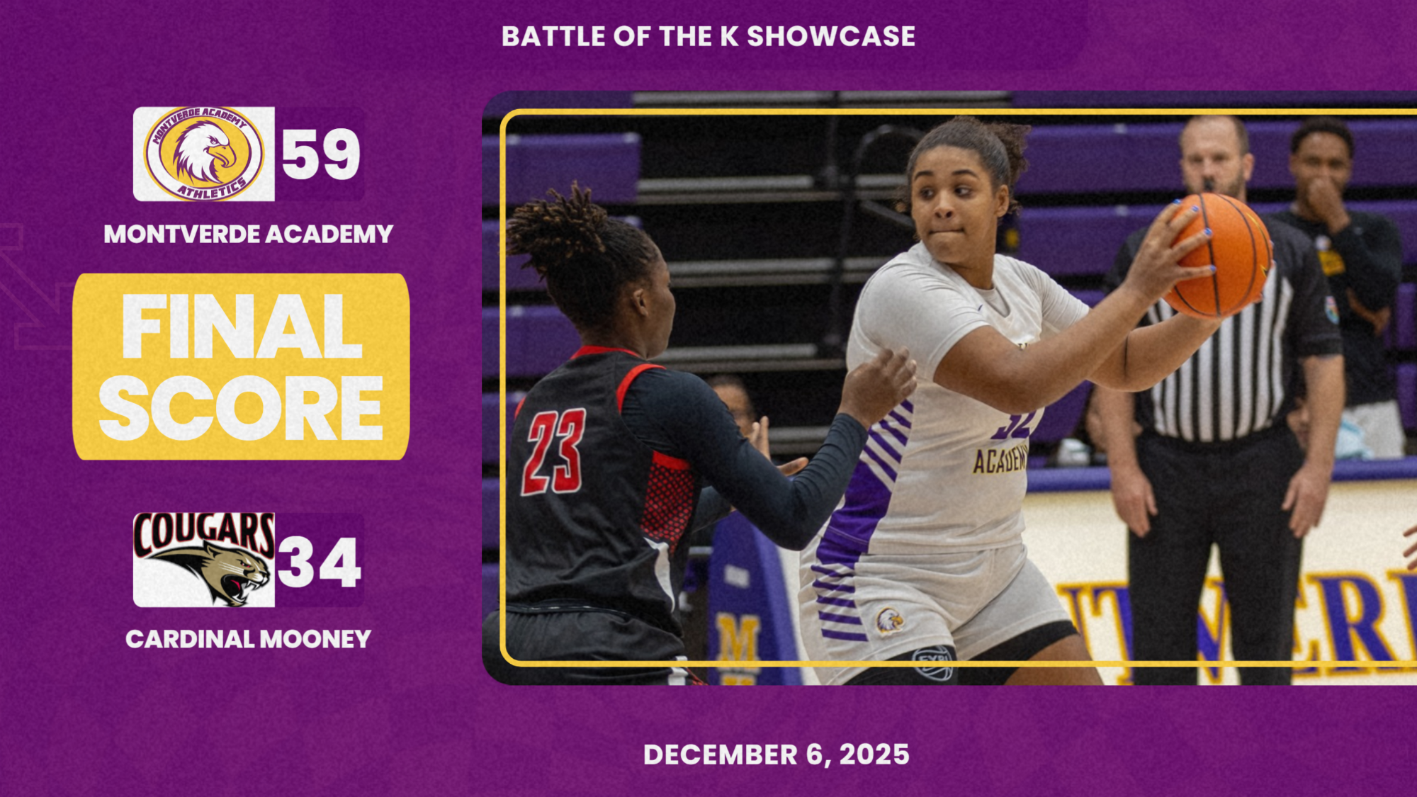 GBB over Cardinal Mooney