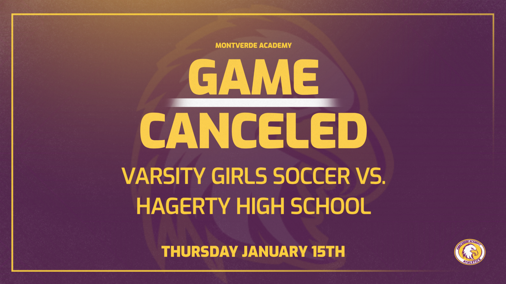 GSoc vs Hagerty Canceled
