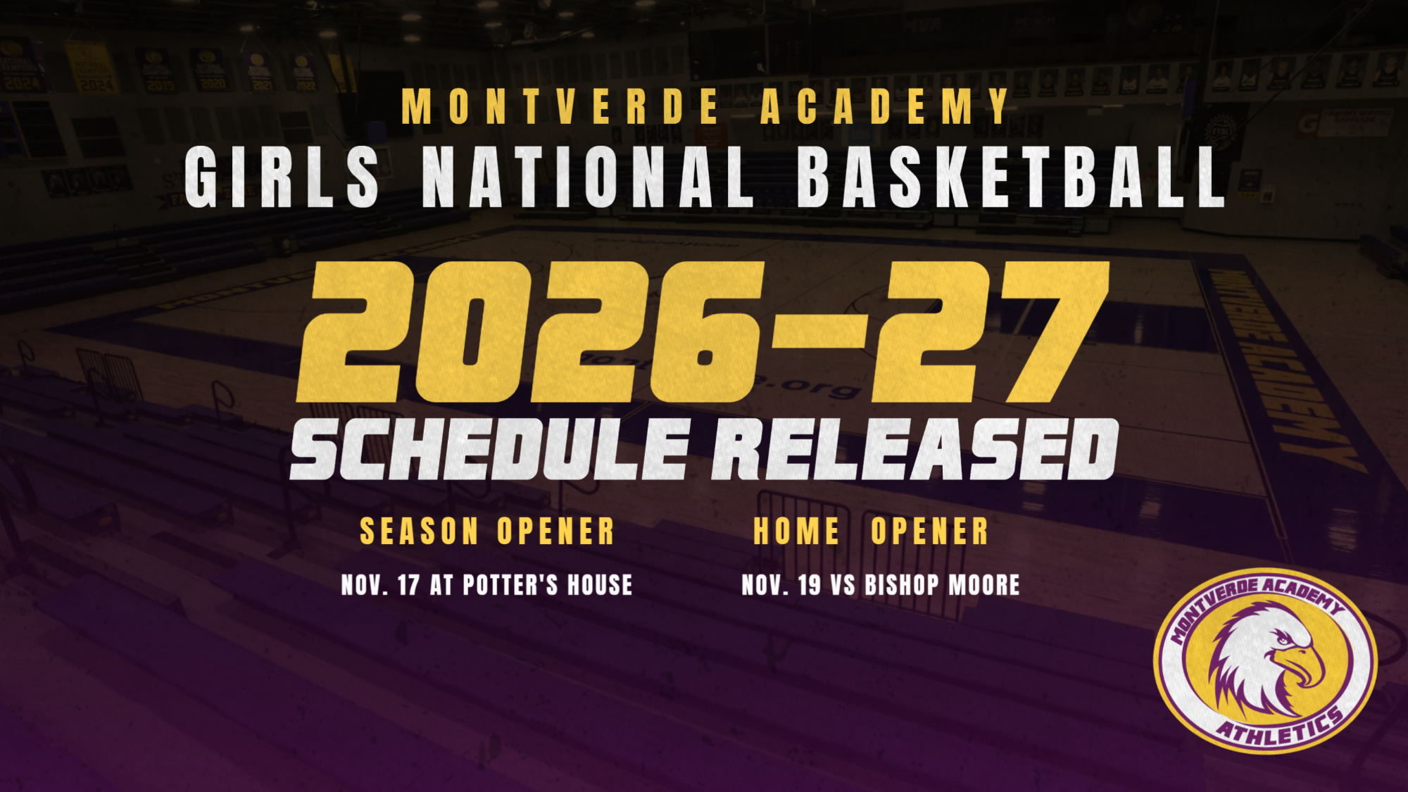 2627 GBB Schedule