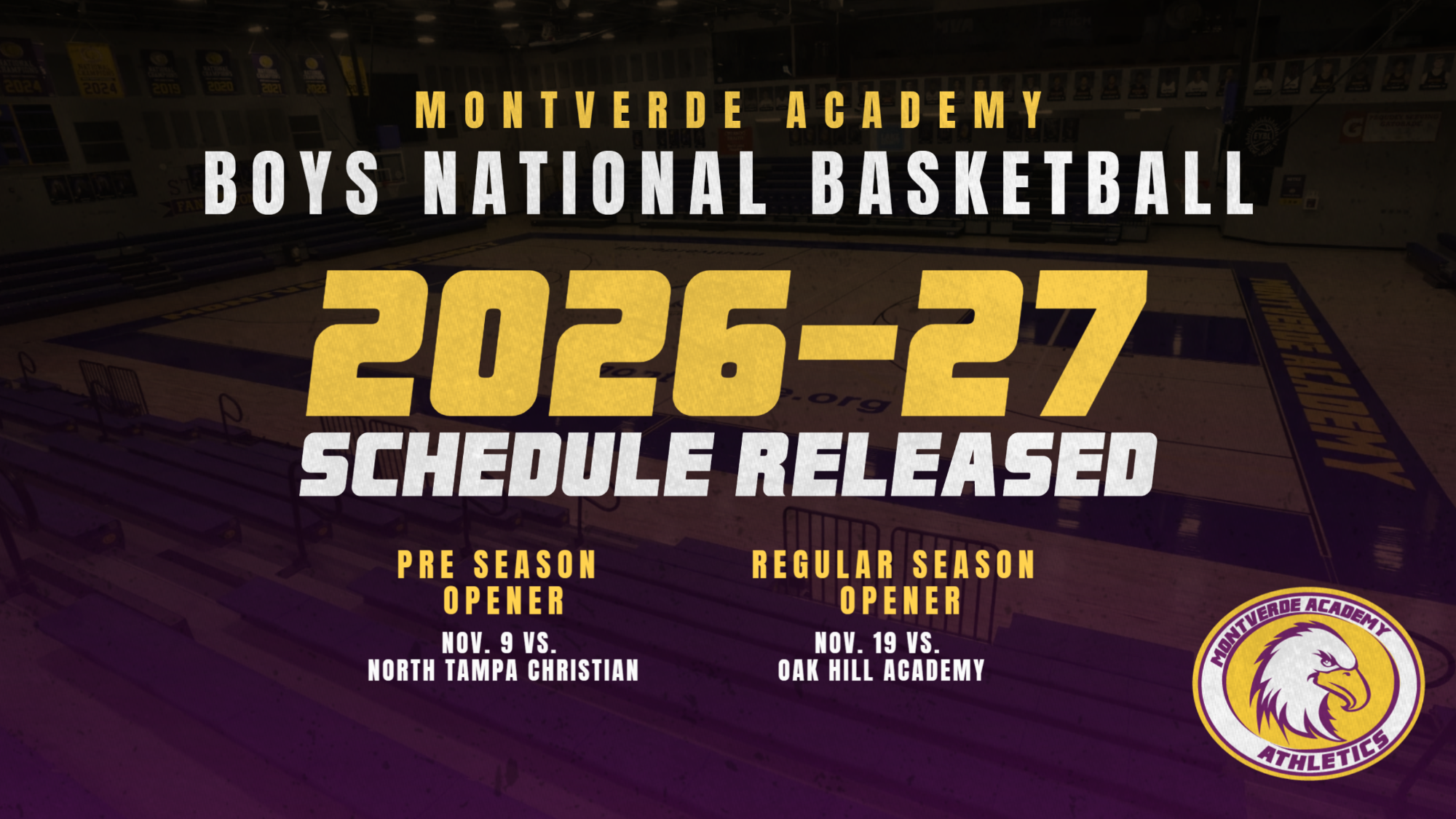 BBB 2026-27 Schedule Released