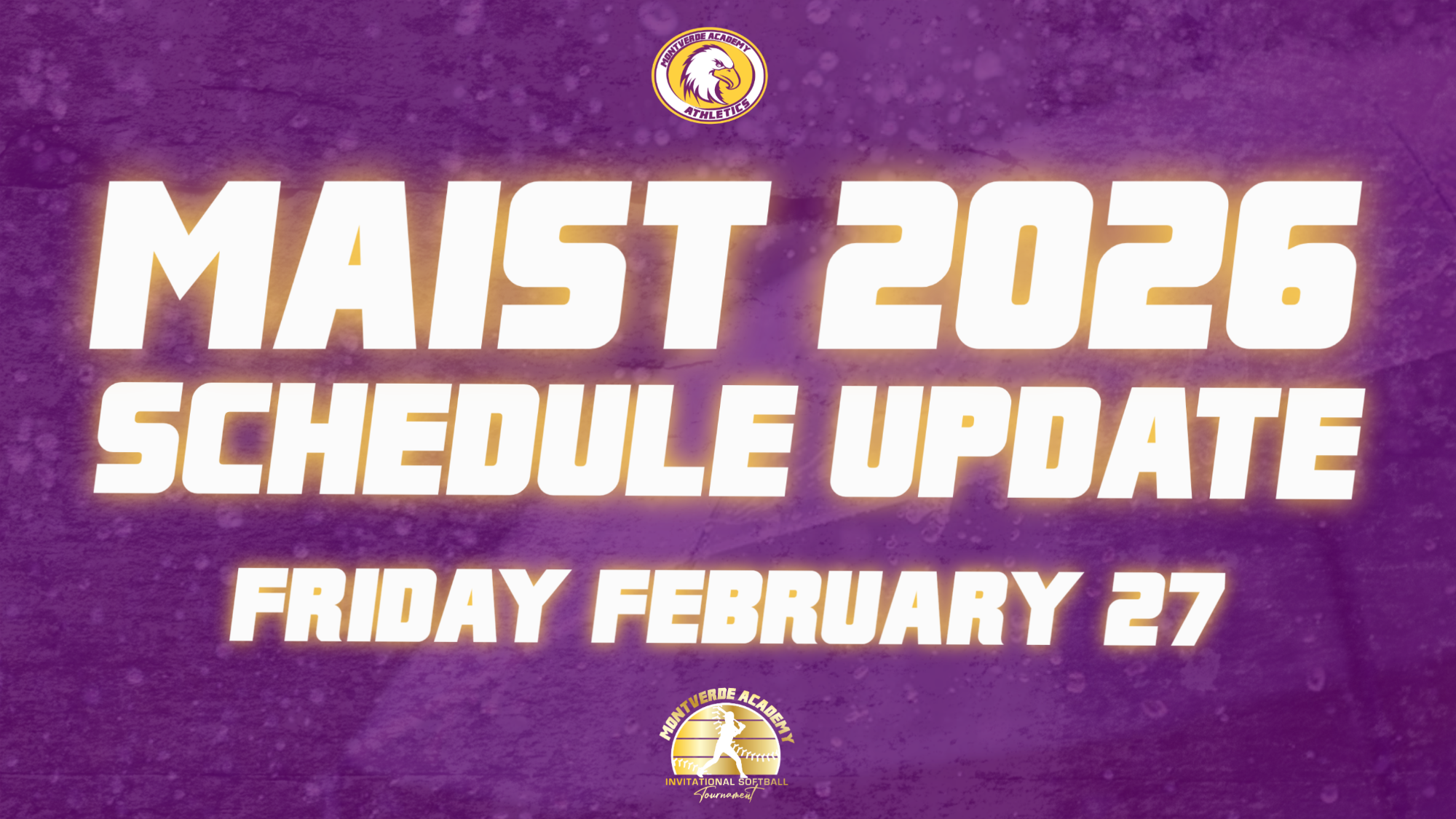 MAIST Schedule udate 26