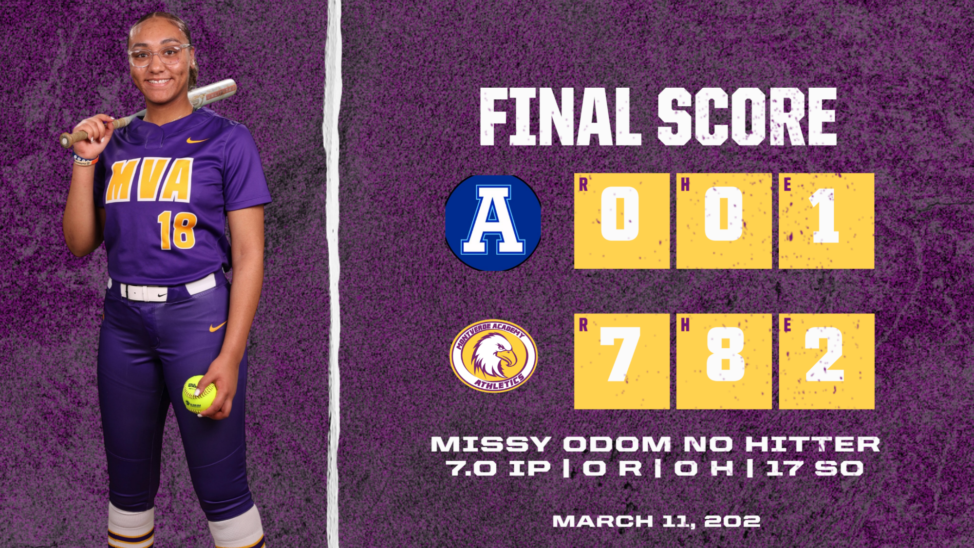 Softball over Phillips