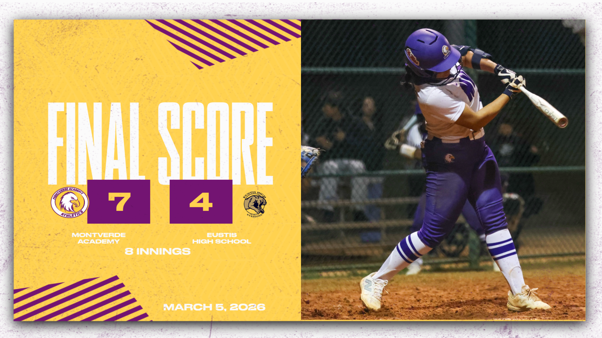 Softball over Eustis