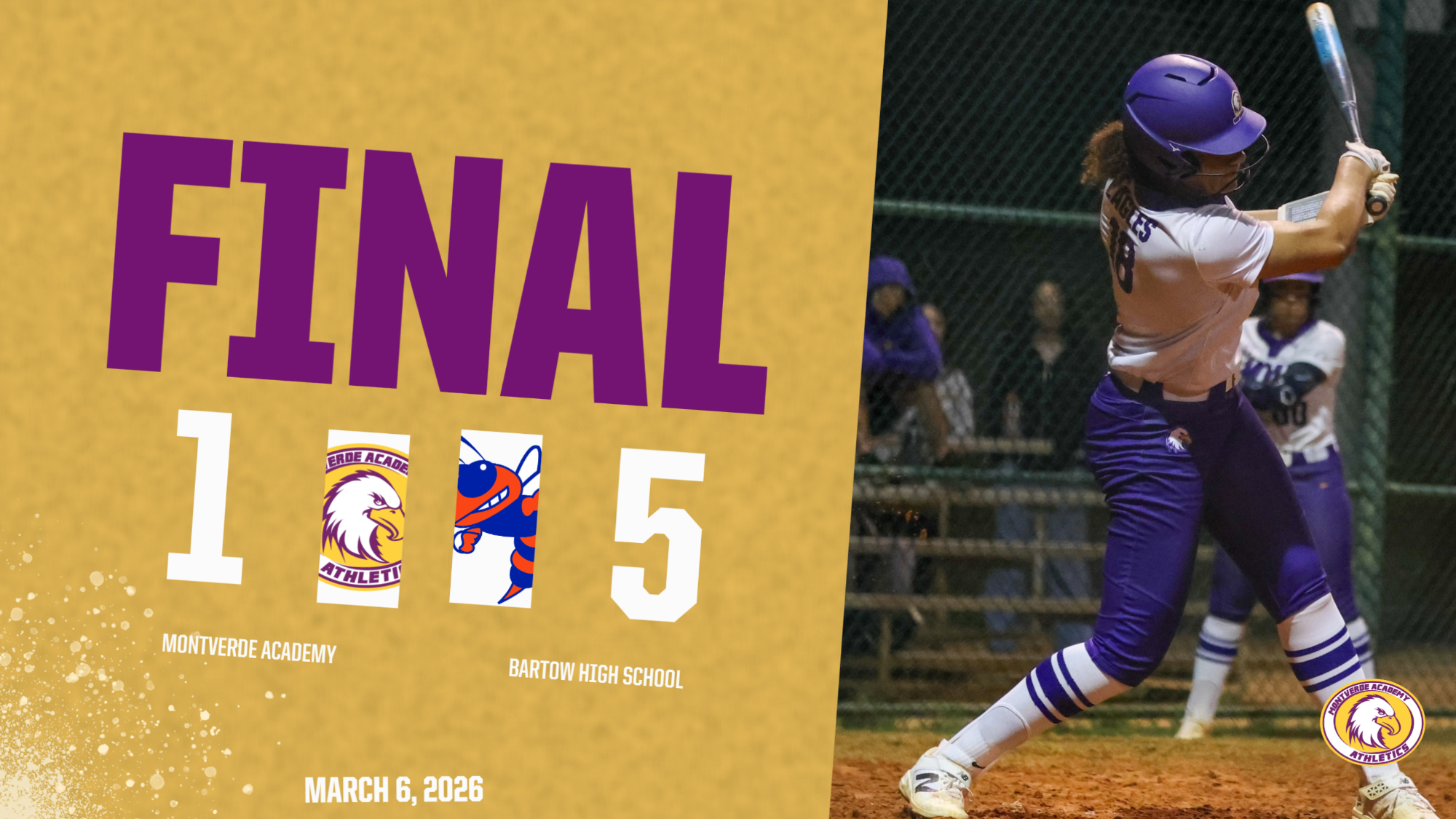 Bartow over MVA in softball