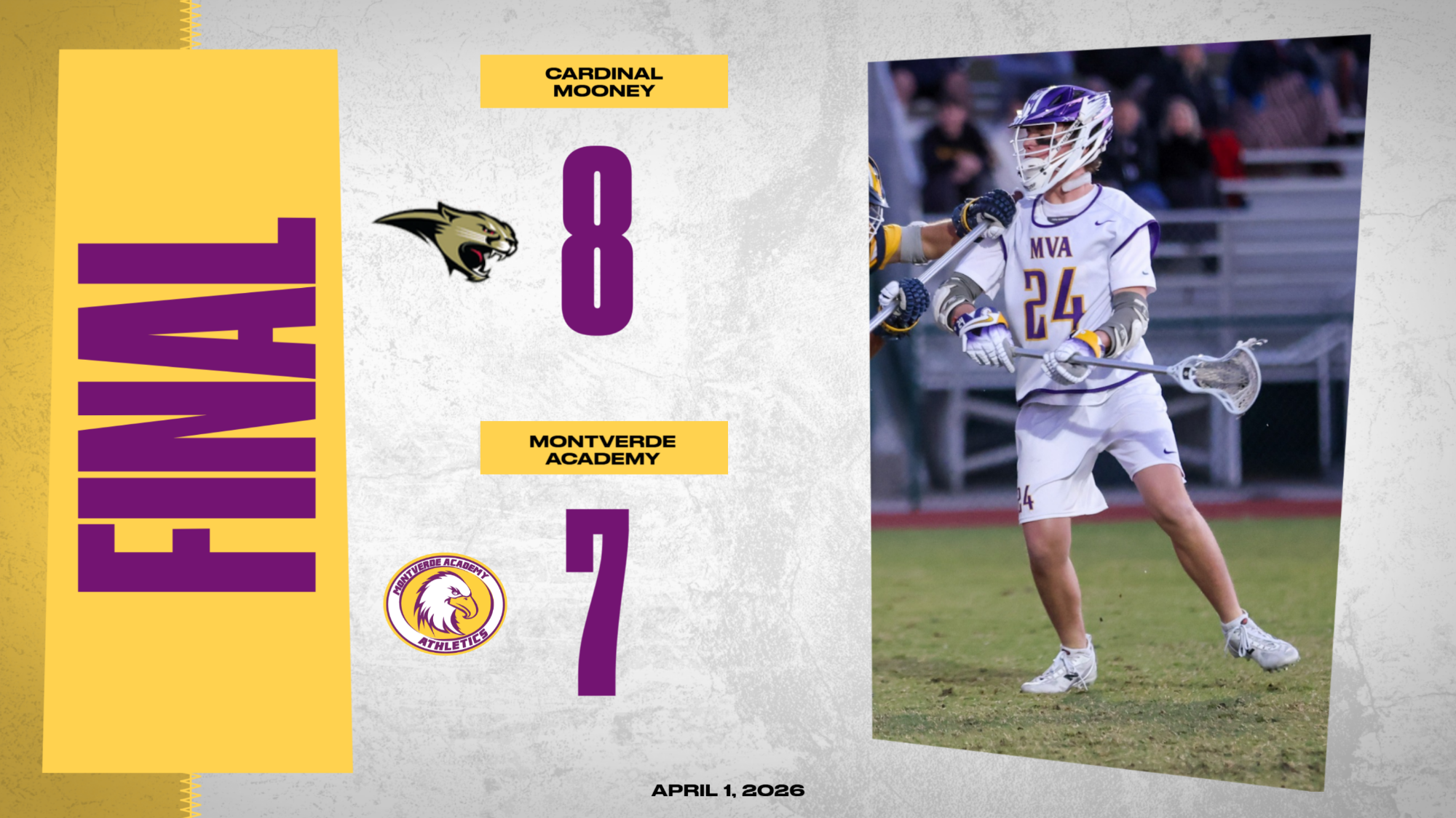 LAX loses to Cardinal Mooney