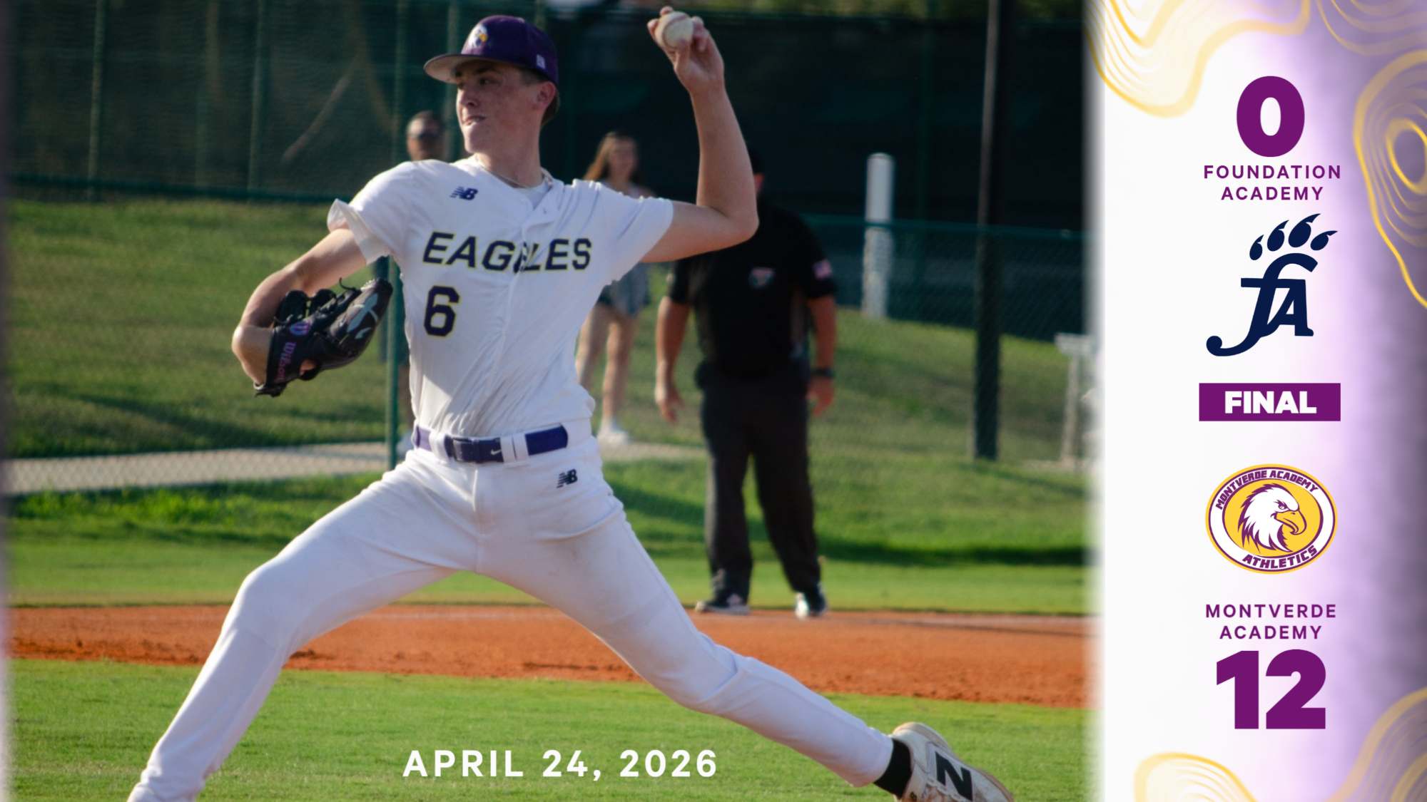 Baseball over Foundation